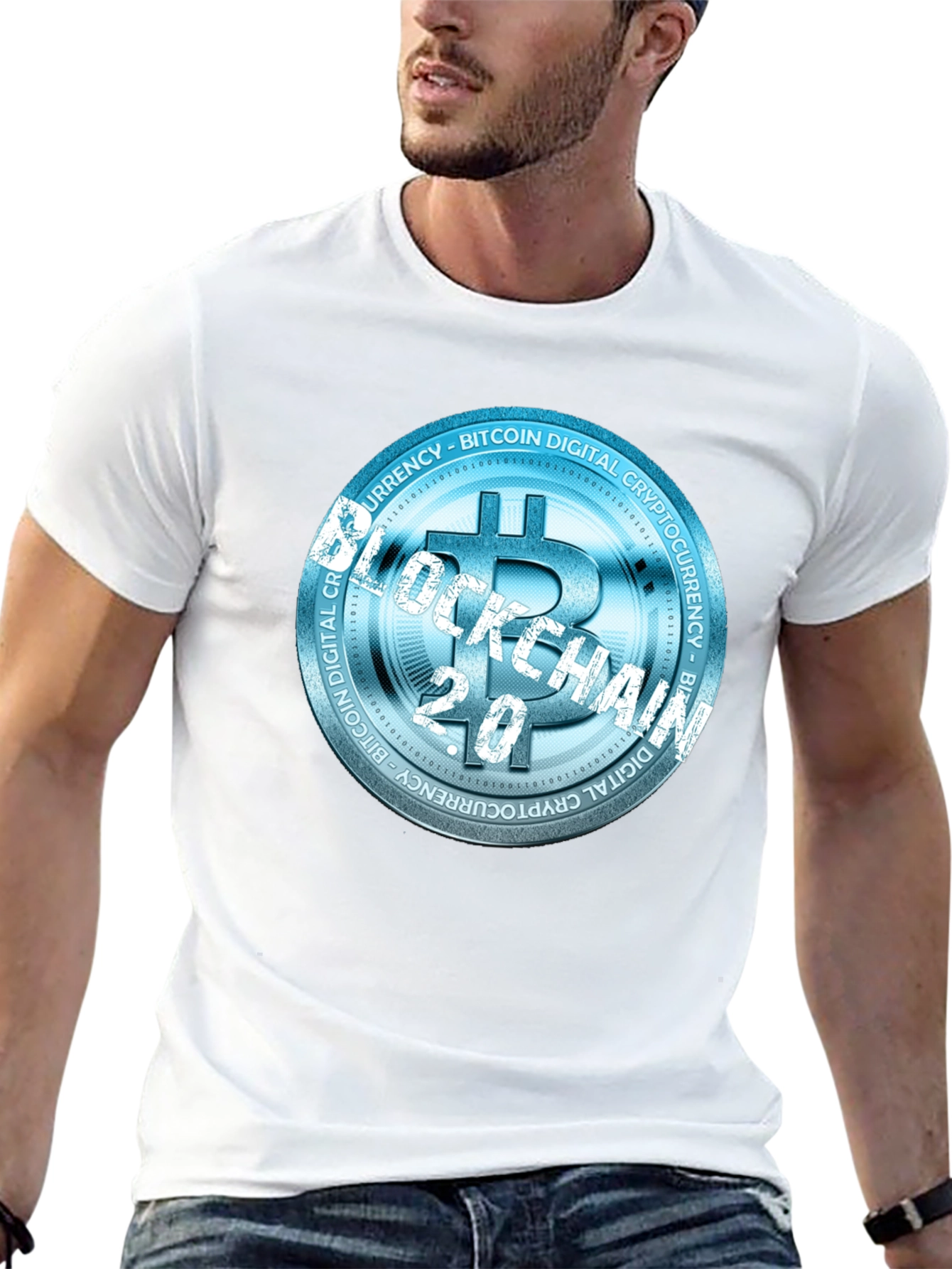 Blockchain 2.0 Bitcoin Cryptocurrency T-Shirt