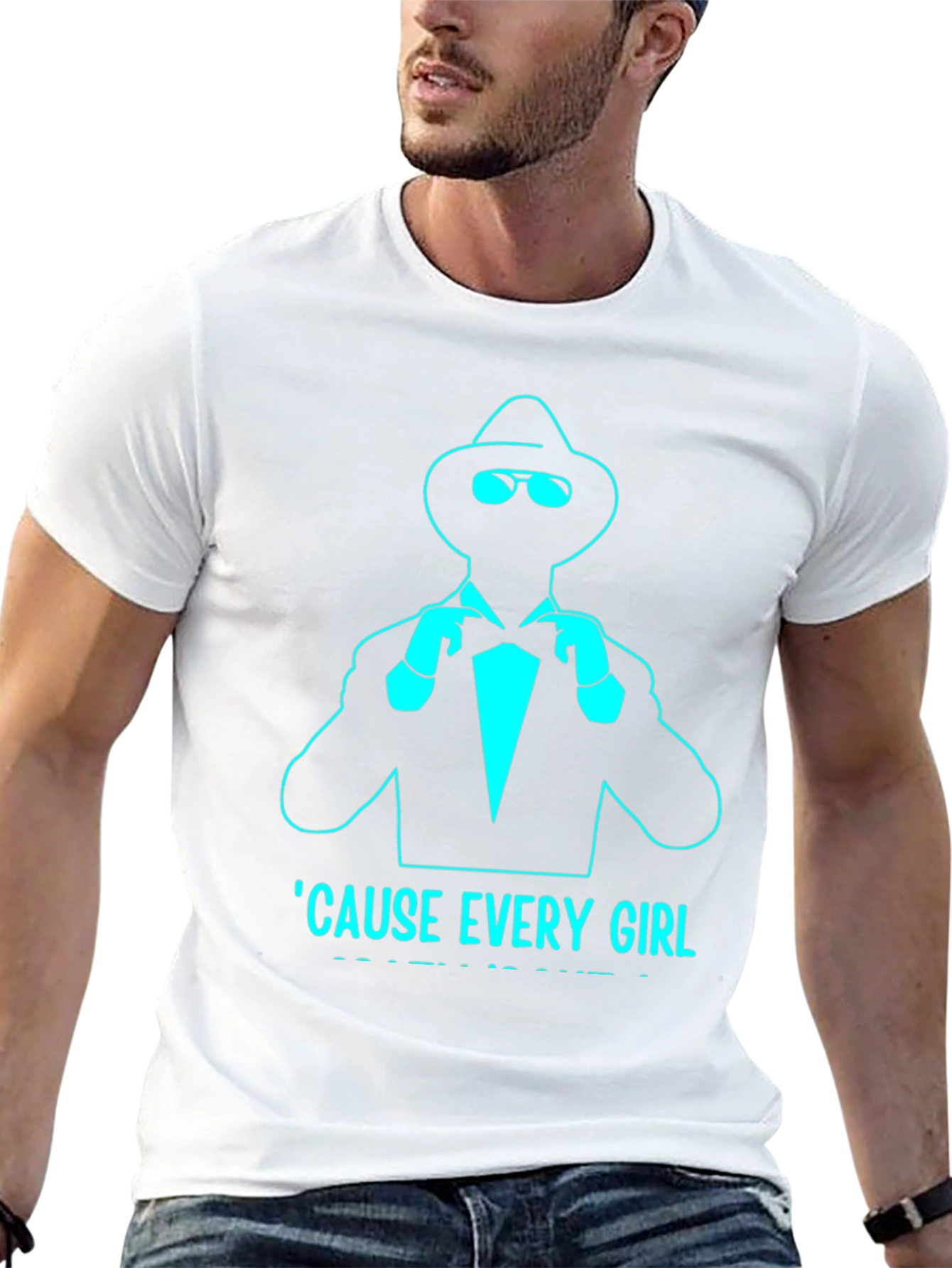 Dapper Graphic Tee: Cause Every Girl