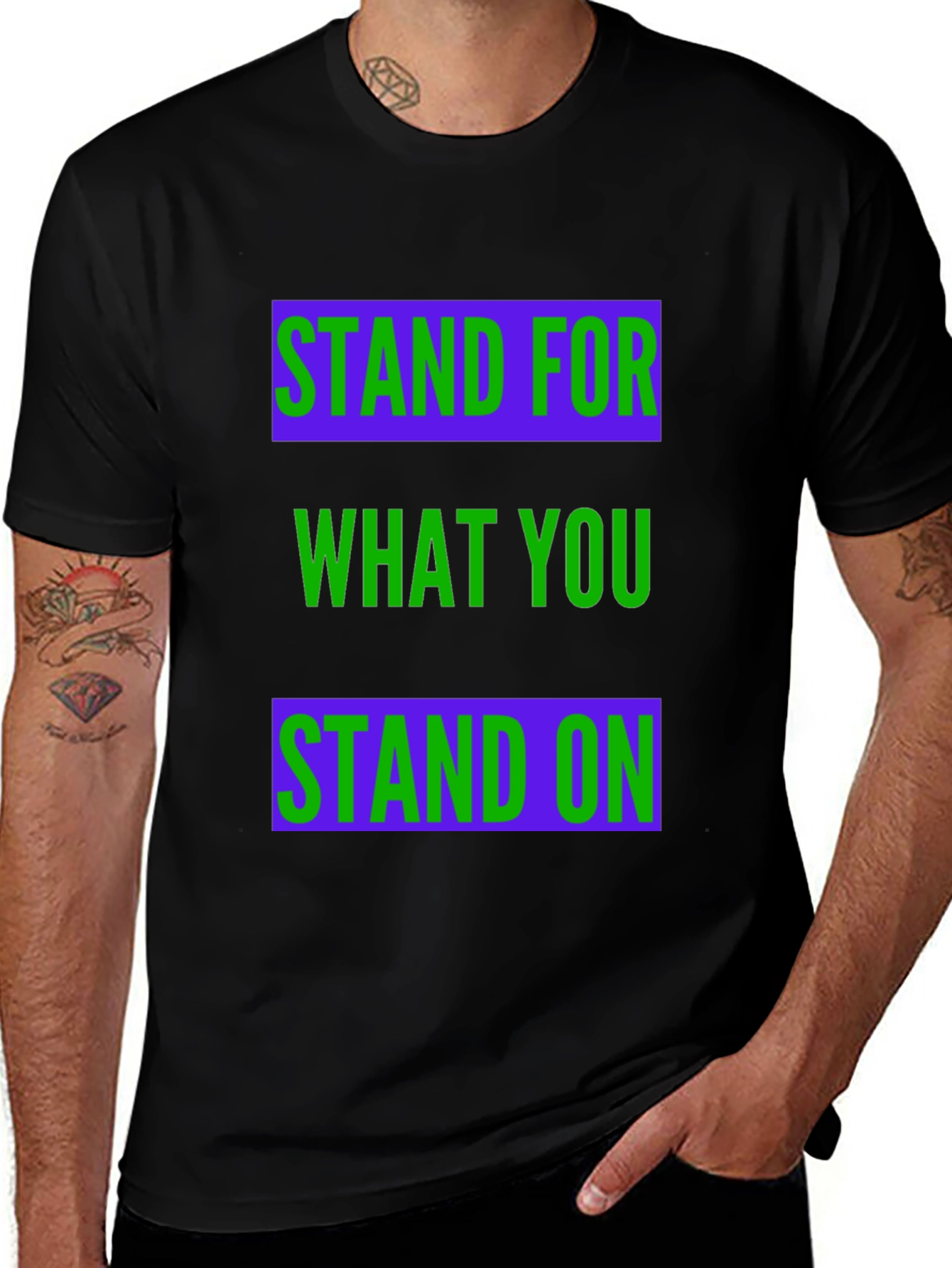 Stand For What You Stand On Graphic Tee