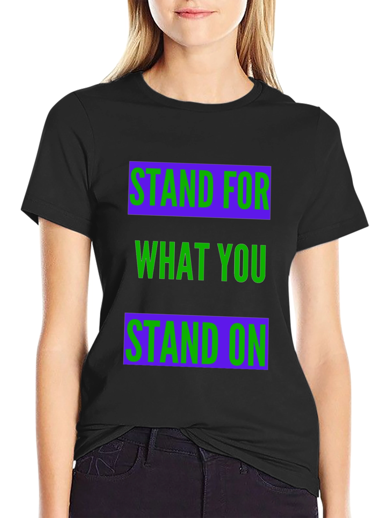 Stand For What You Stand On Graphic Tee