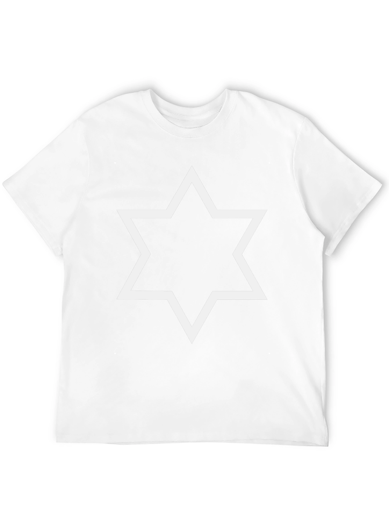 Star of David Graphic Tee - Black