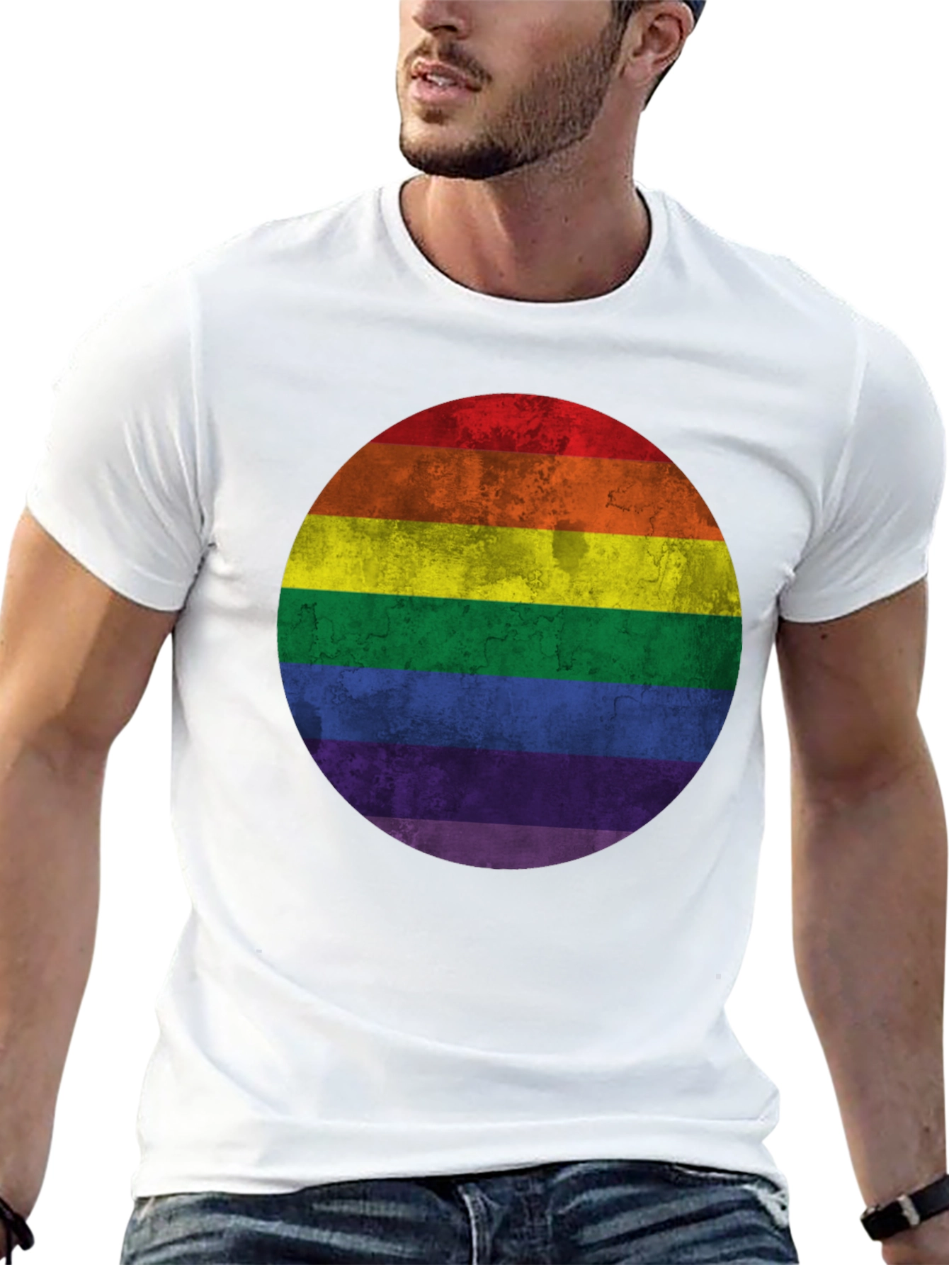 LGBT Pride Rainbow Circle T-Shirt