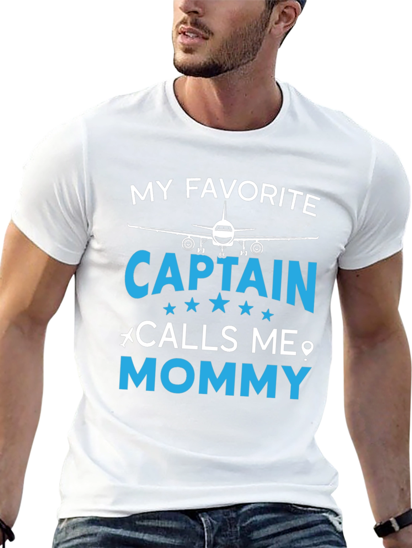 My Favorite Captain Calls Me Mommy T-Shirt