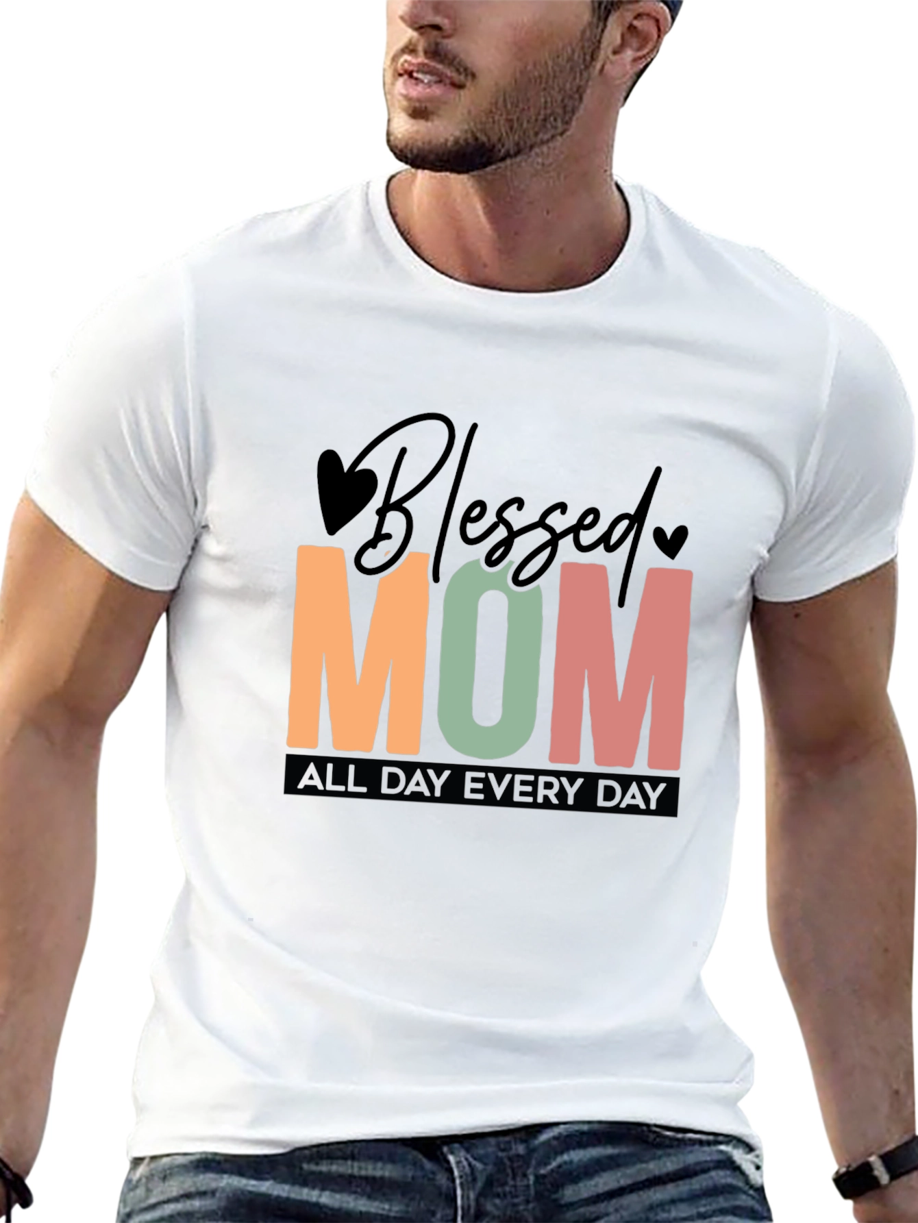 Blessed Mom T-Shirt - Everyday Style