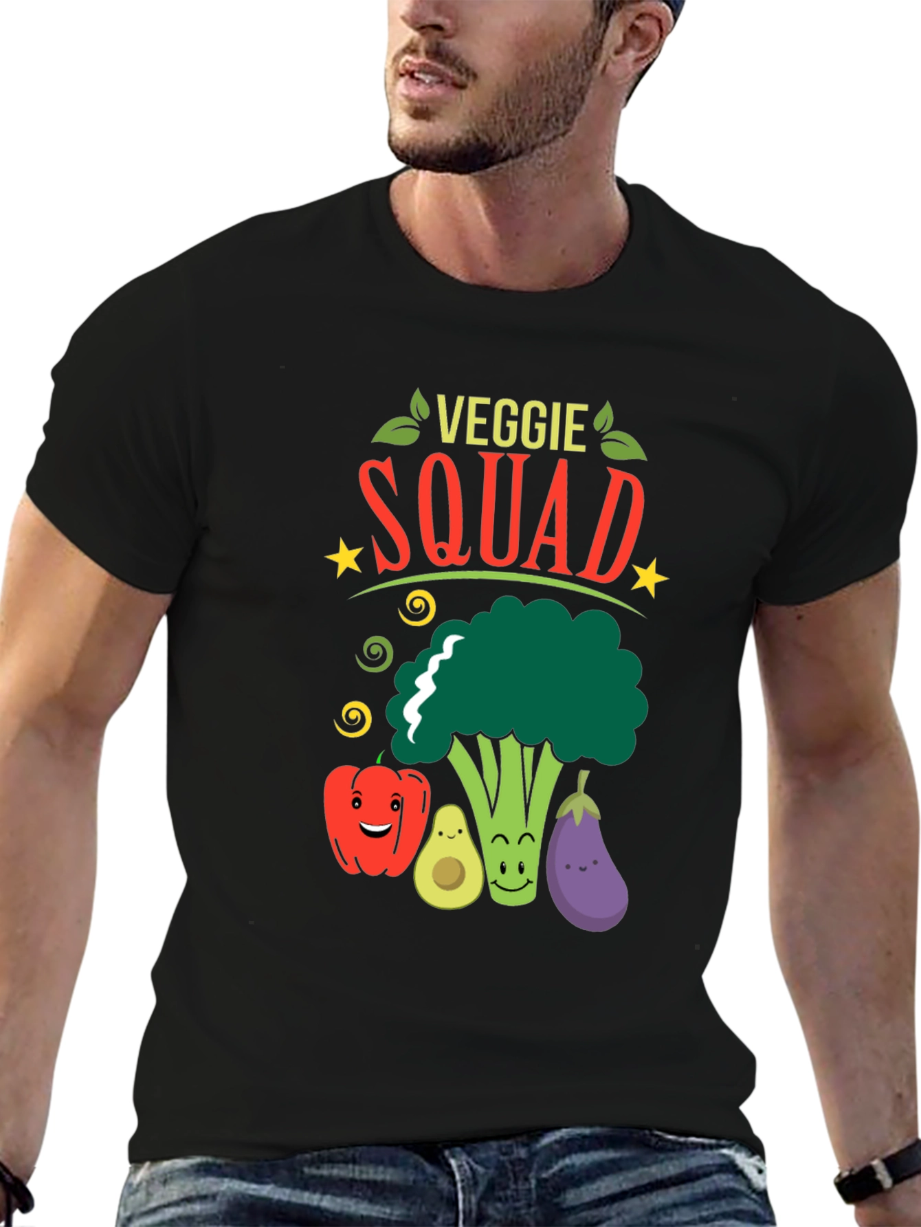 Veggie Squad T-Shirt - Funny Vegan Tee