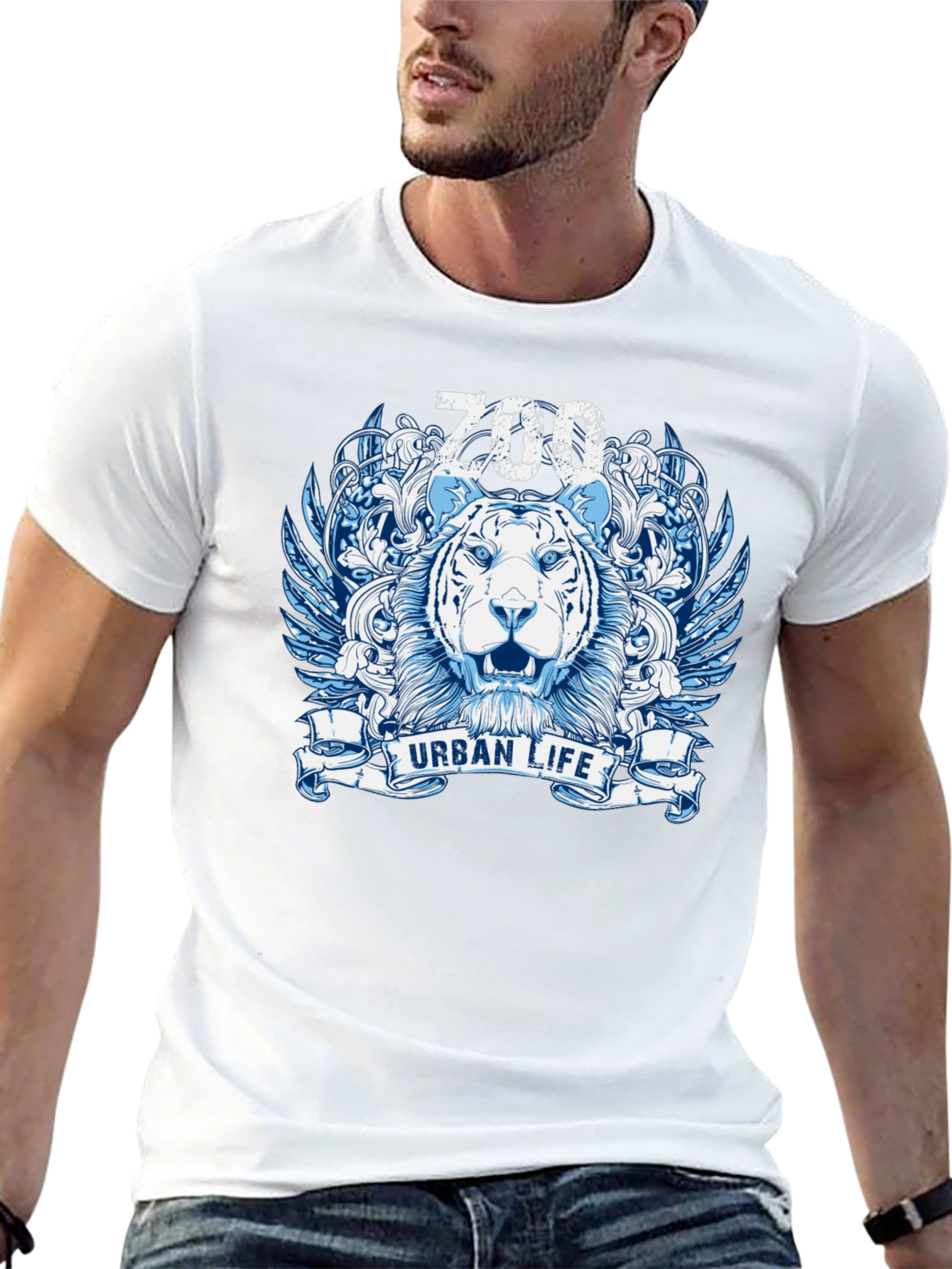Zoo Urban Life Tiger Graphic Tee