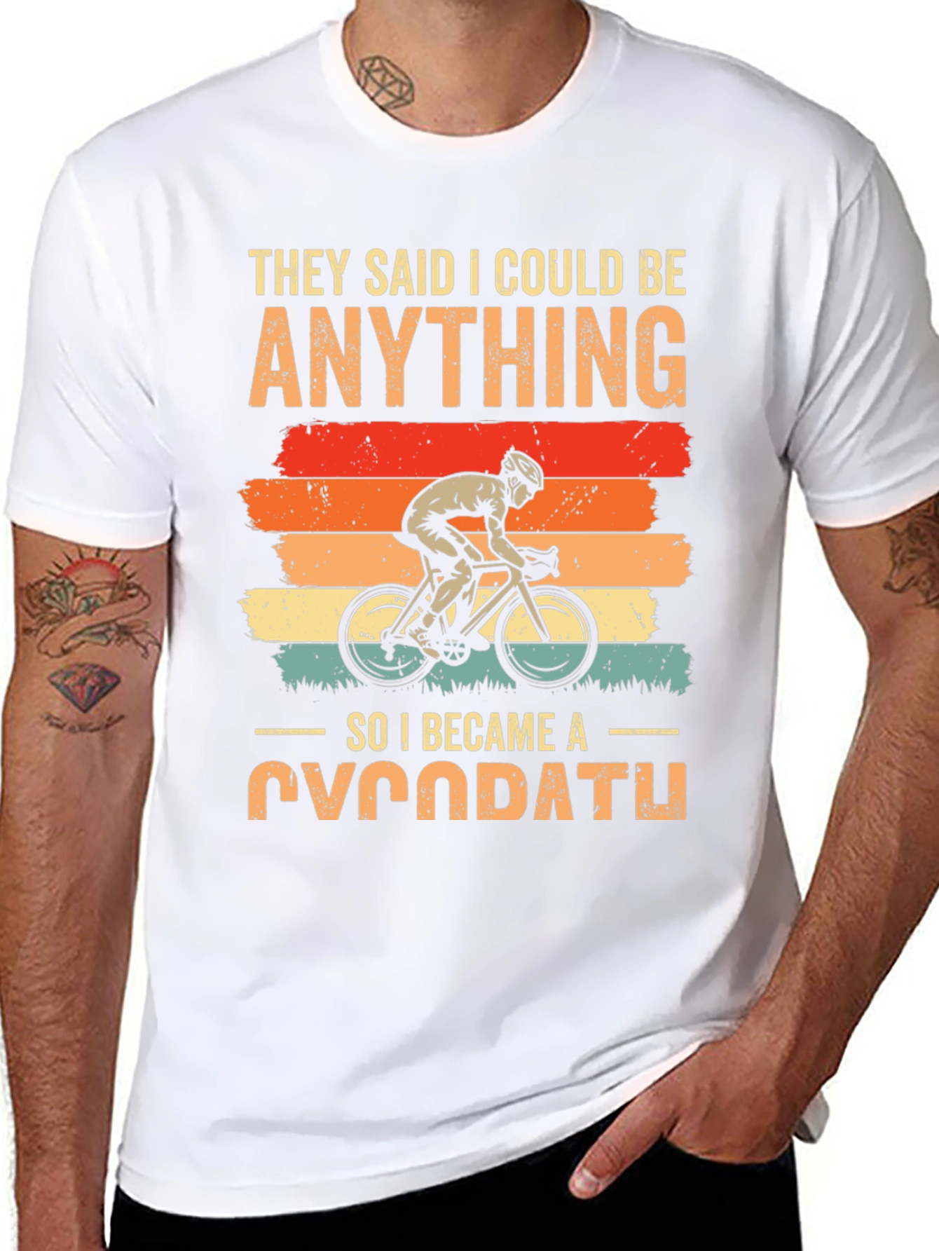 Cyclopath T-Shirt - Cycling Humor Tee