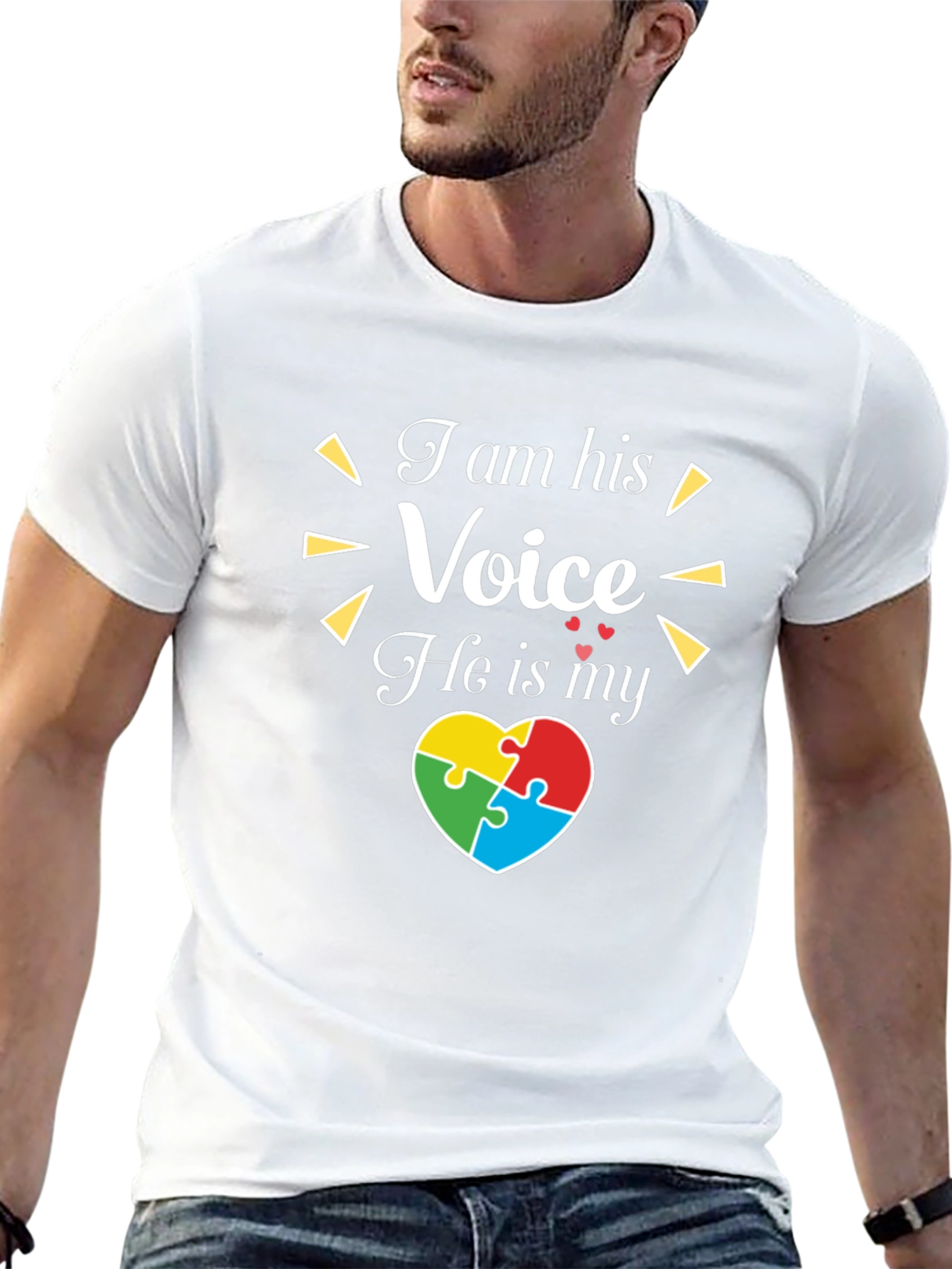 I am His Voice Autism Awareness T-Shirt