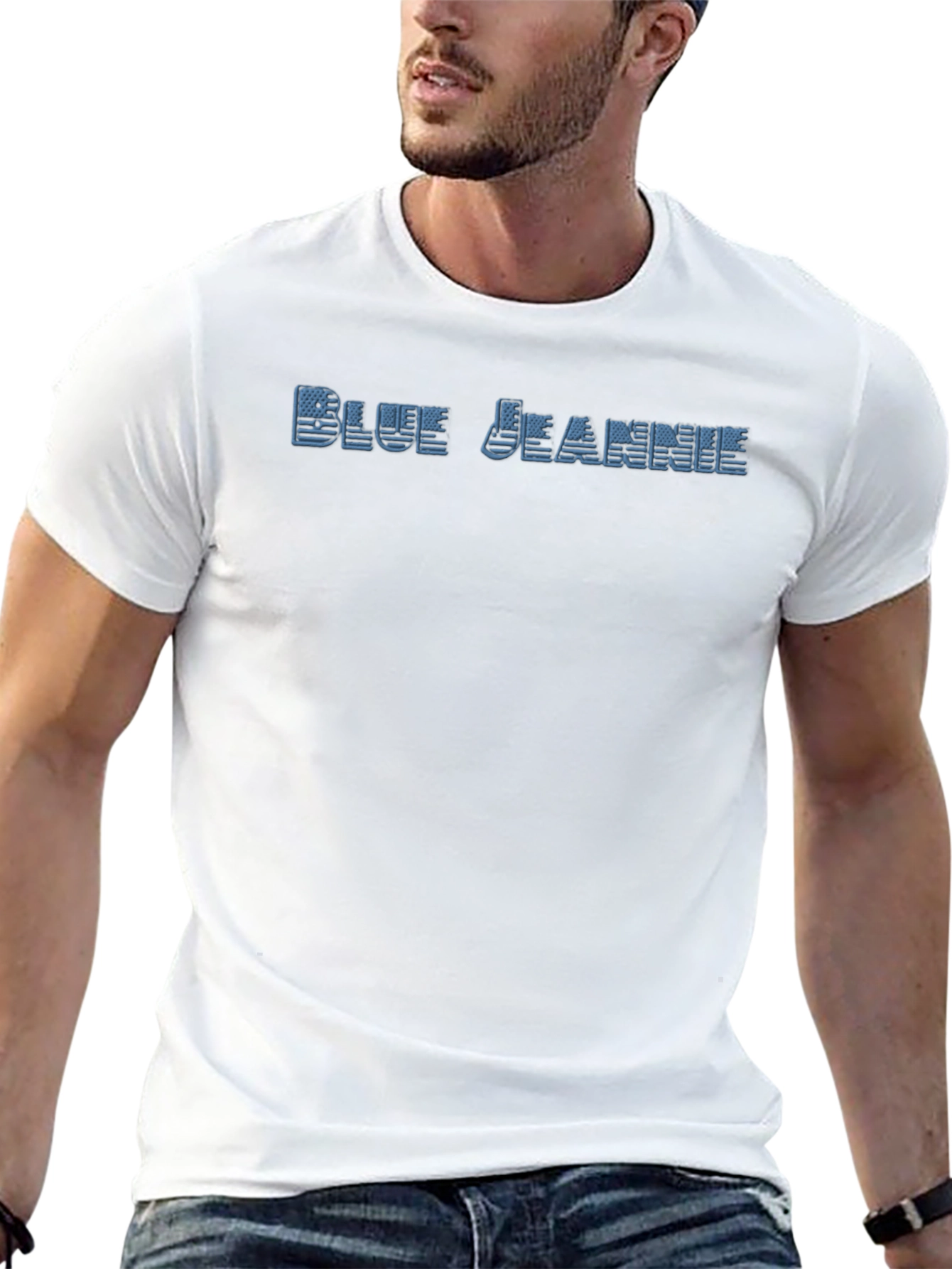 Blue Bearrie Graphic Tee
