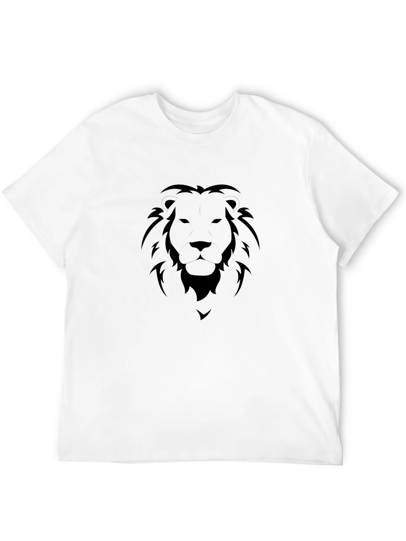 Black Lion Graphic Tee - Stylish & Bold Design