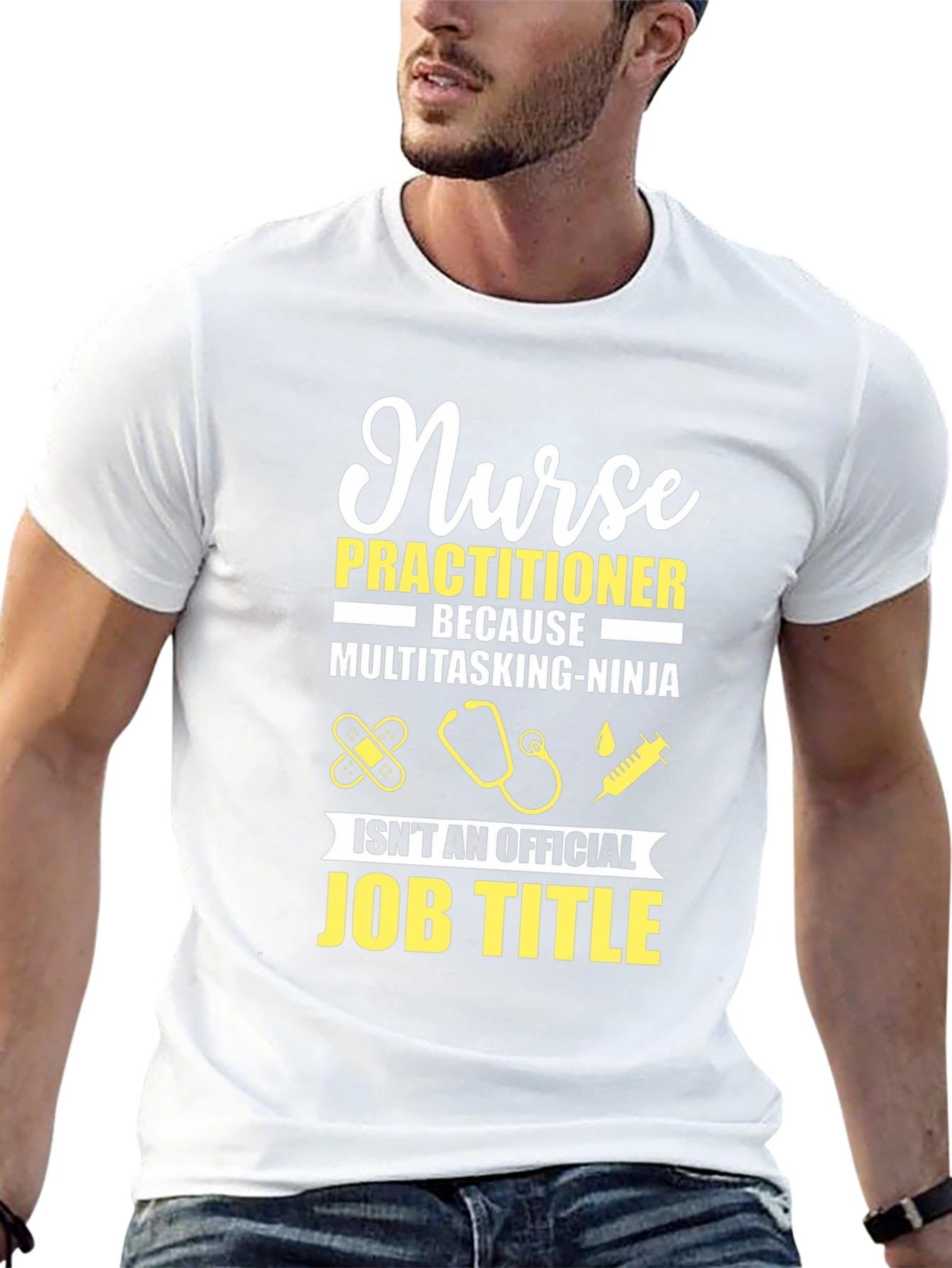 Nurse Practitioner Funny Job Title T-Shirt