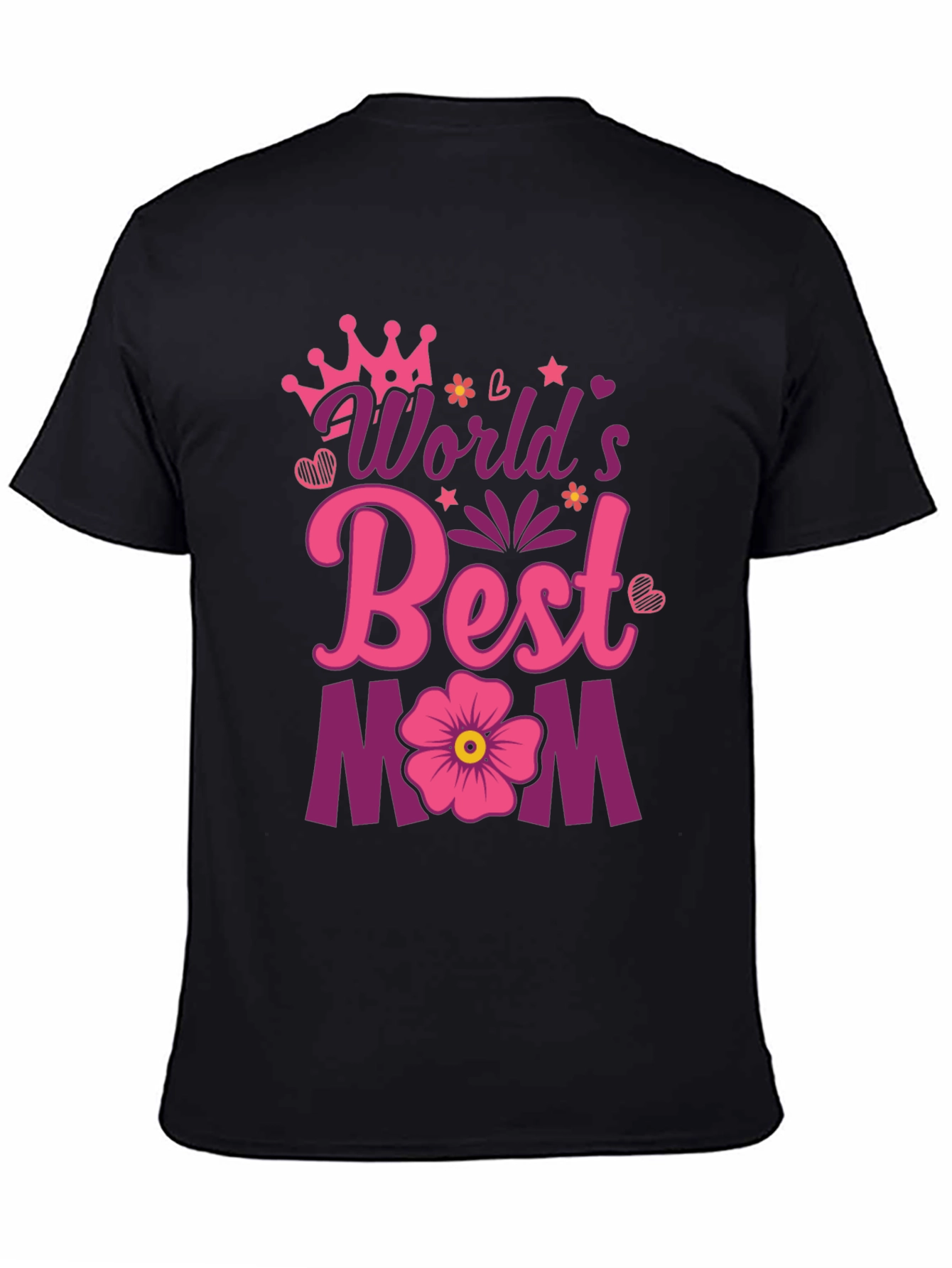 Worlds Best Mom T-Shirt: Cute Mothers Day Gift