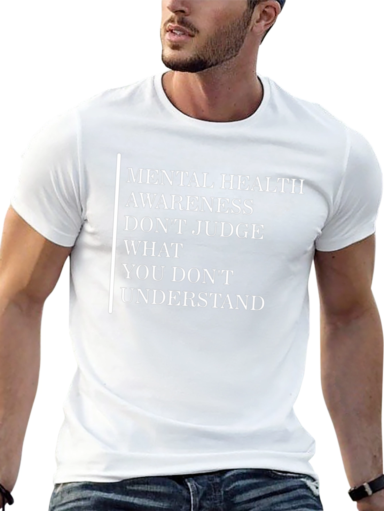 Mental Health Awareness T-Shirt - Dont Judge