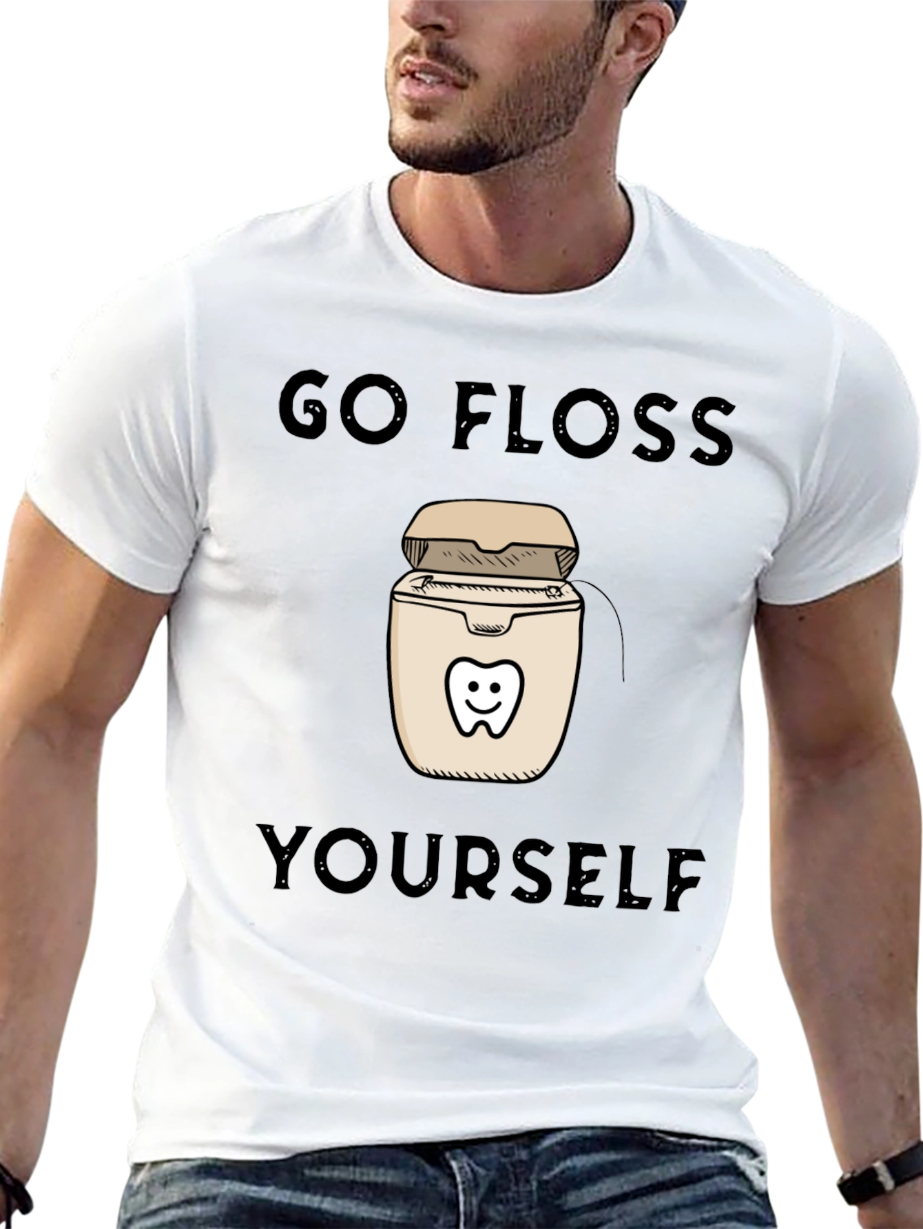 Go Floss Yourself Graphic Tee