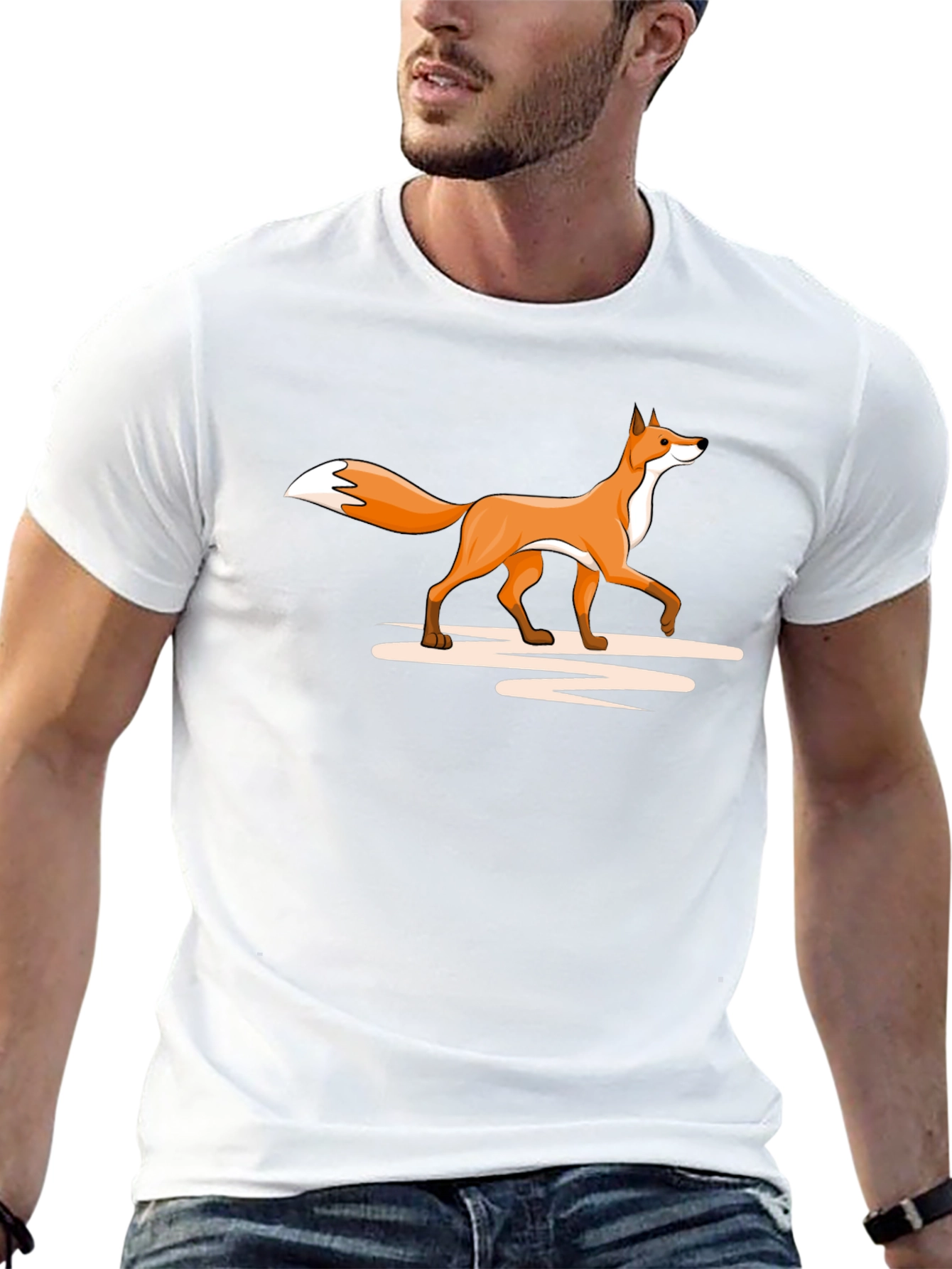 Fox Graphic Black T-Shirt