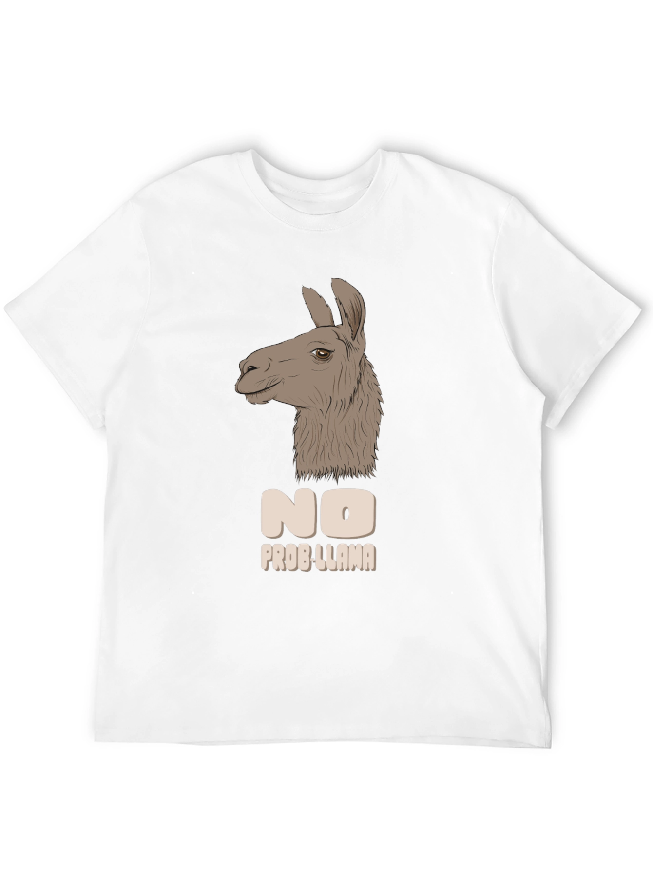 No Prob-Llama T-Shirt - Funny Animal Graphic Tee
