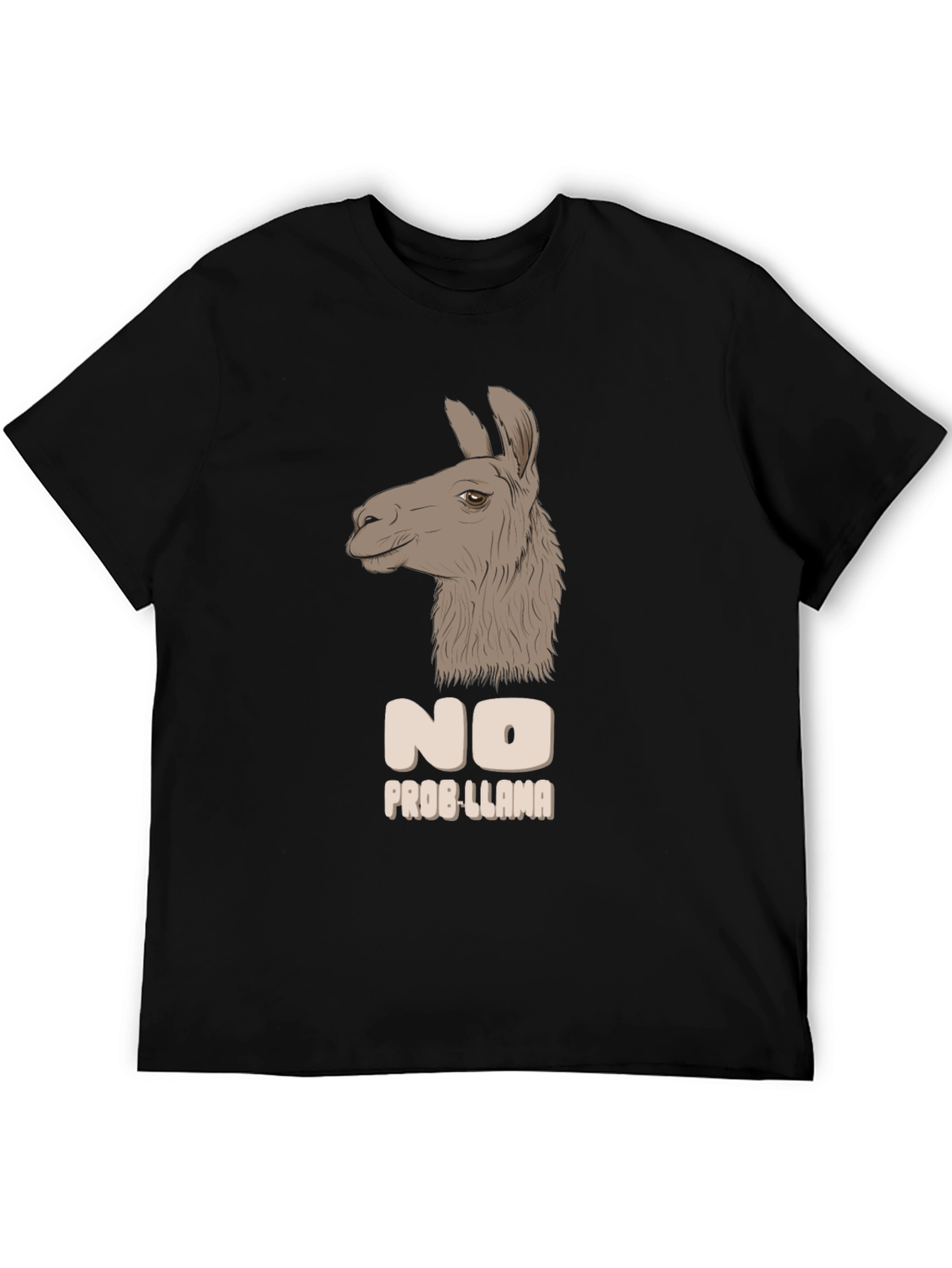 No Prob-Llama T-Shirt - Funny Animal Graphic Tee