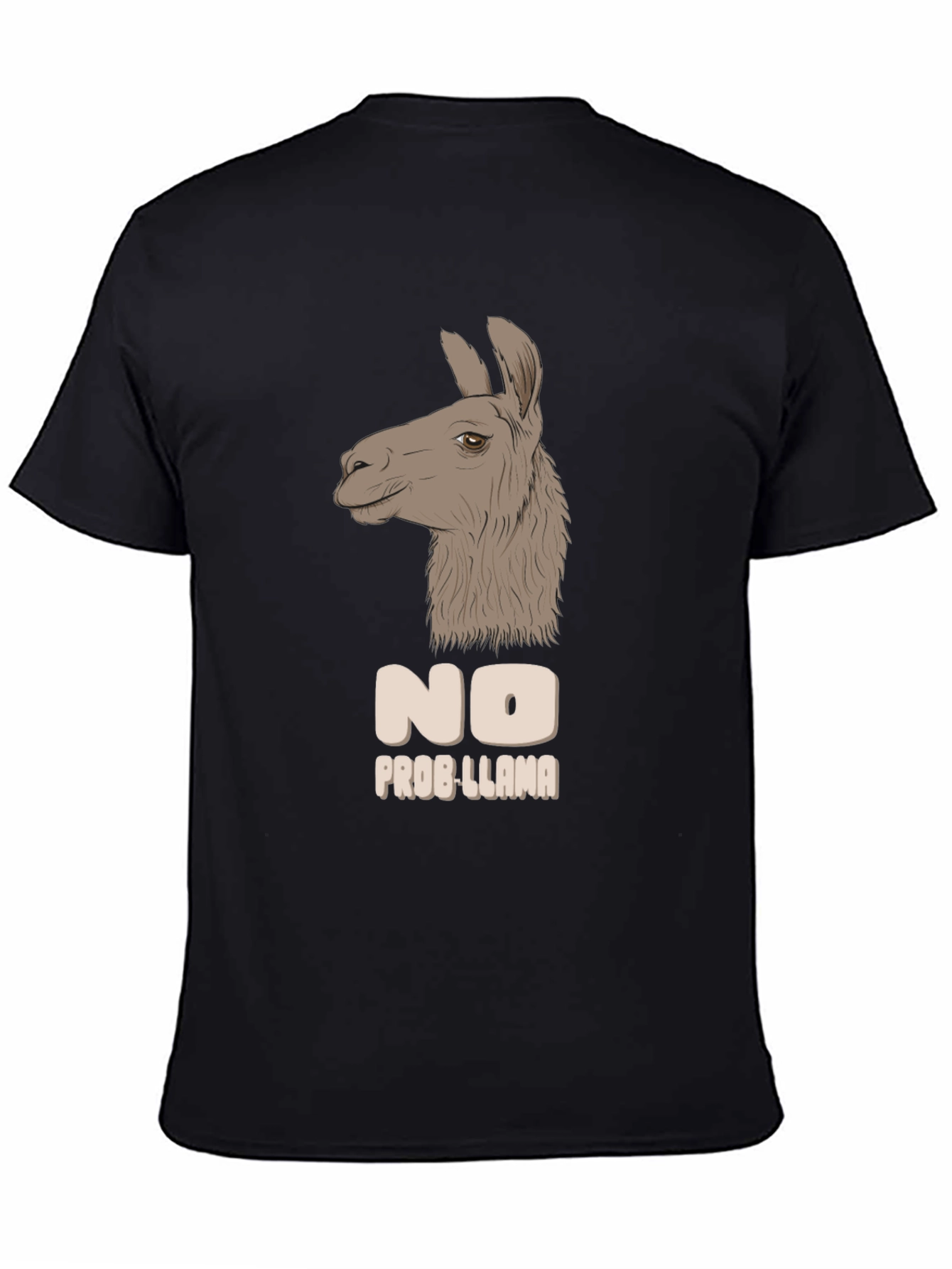 No Prob-Llama T-Shirt - Funny Animal Graphic Tee