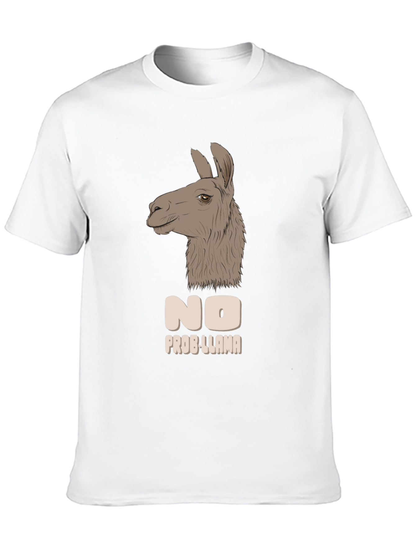 No Prob-Llama T-Shirt - Funny Animal Graphic Tee
