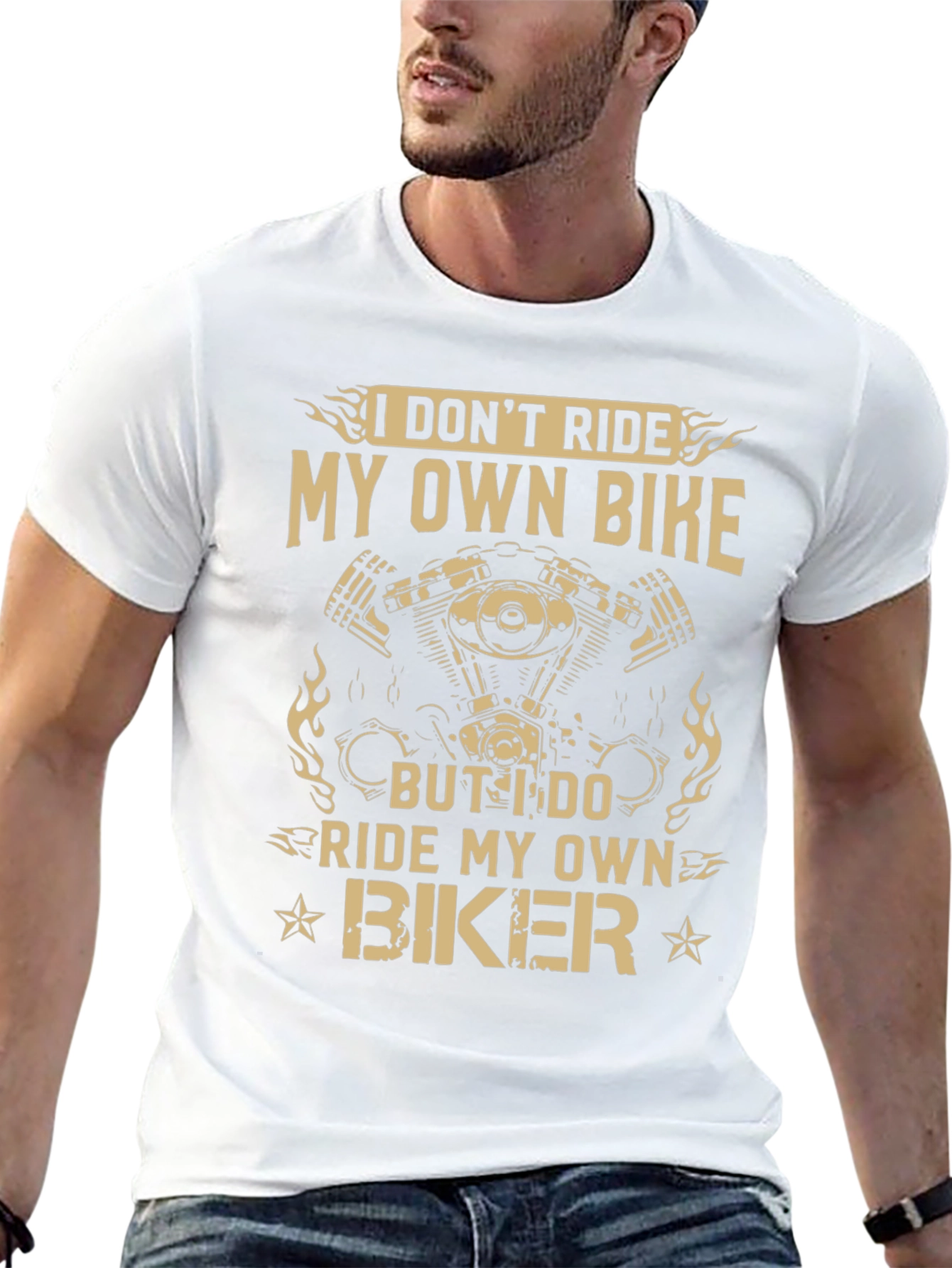 I DONT RIDE MY OWN BIKE T-Shirt