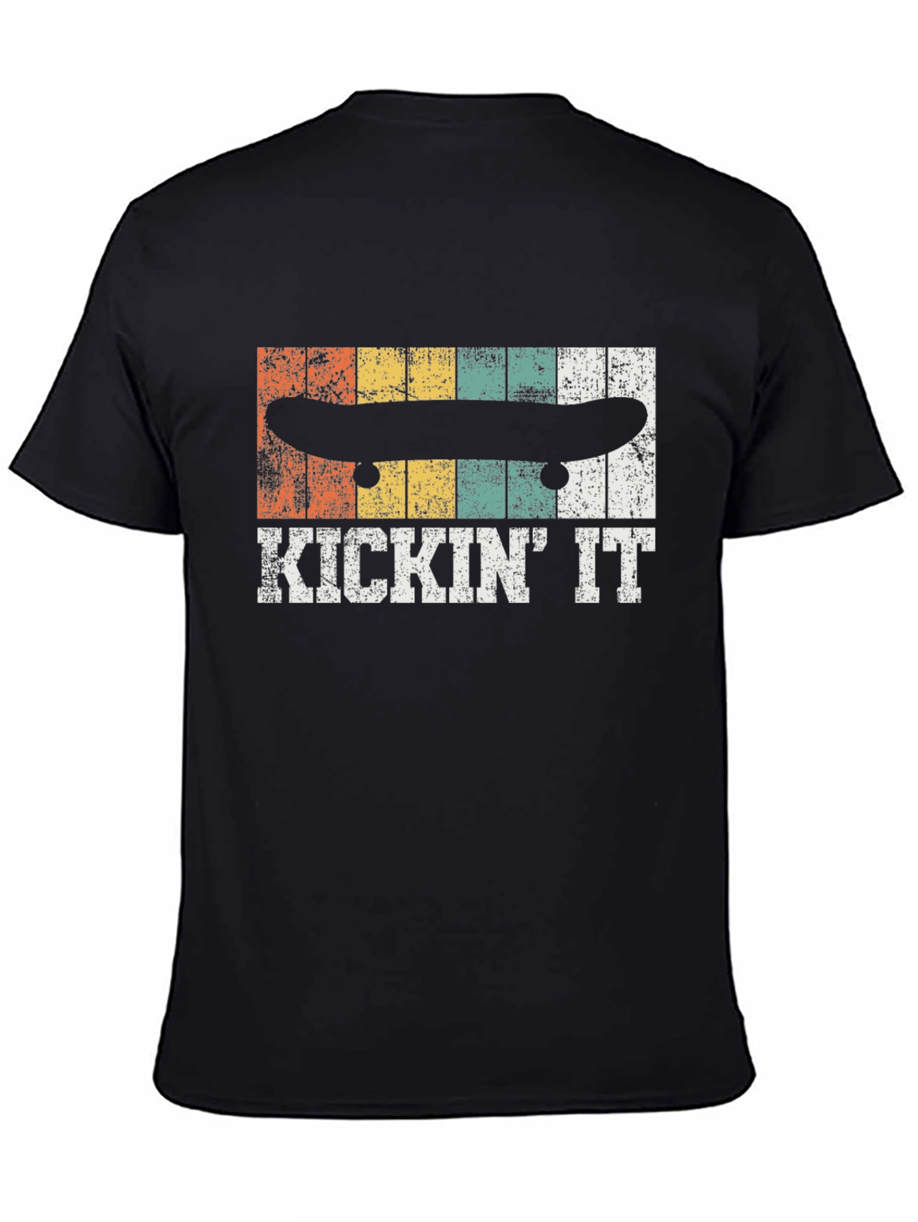 KICKIN IT Skateboarder Graphic Tee