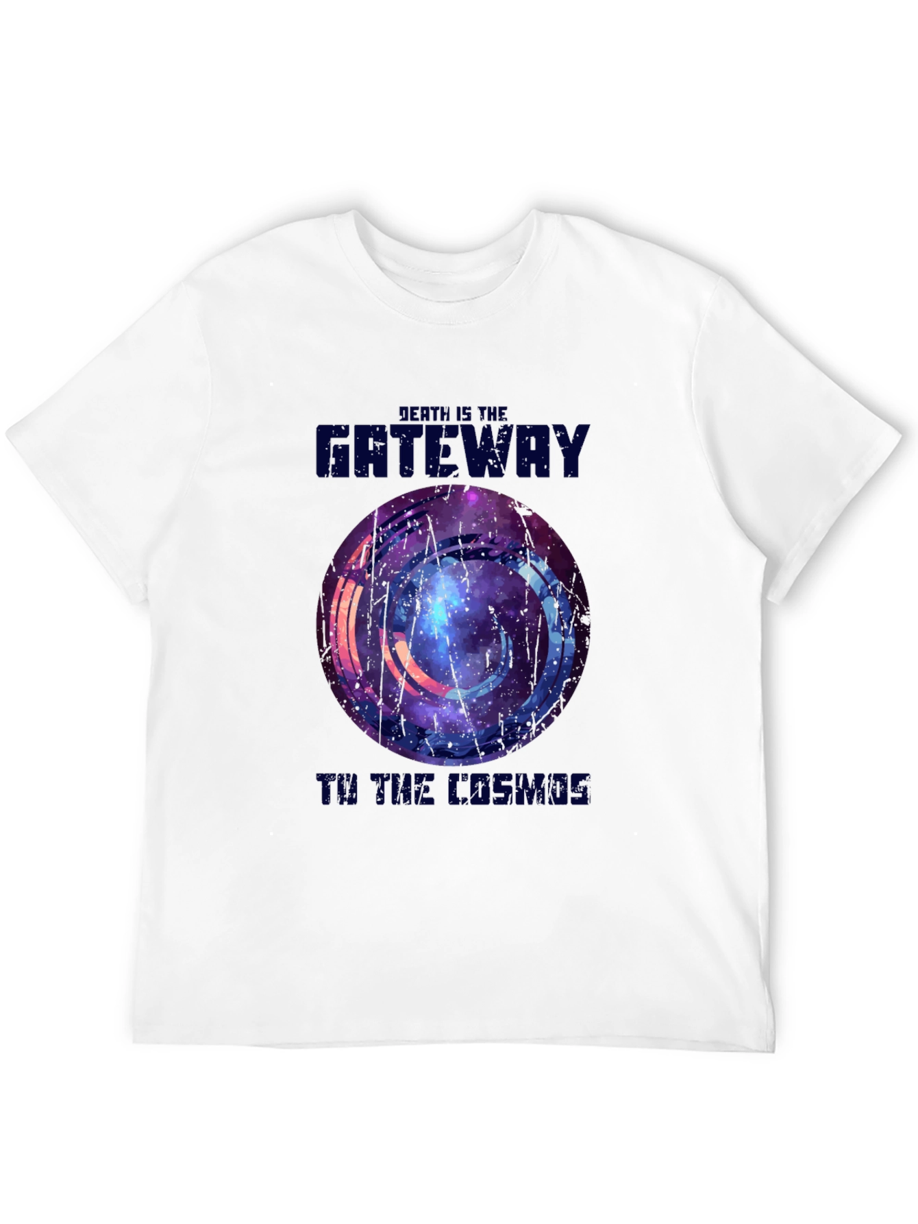 Death Is The Gateway To The Cosmos Black T-Shirt