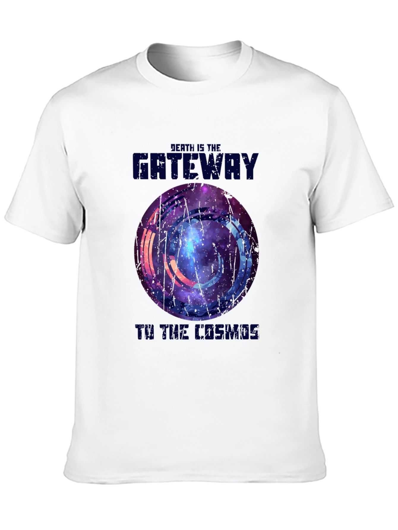 Death Is The Gateway To The Cosmos Black T-Shirt