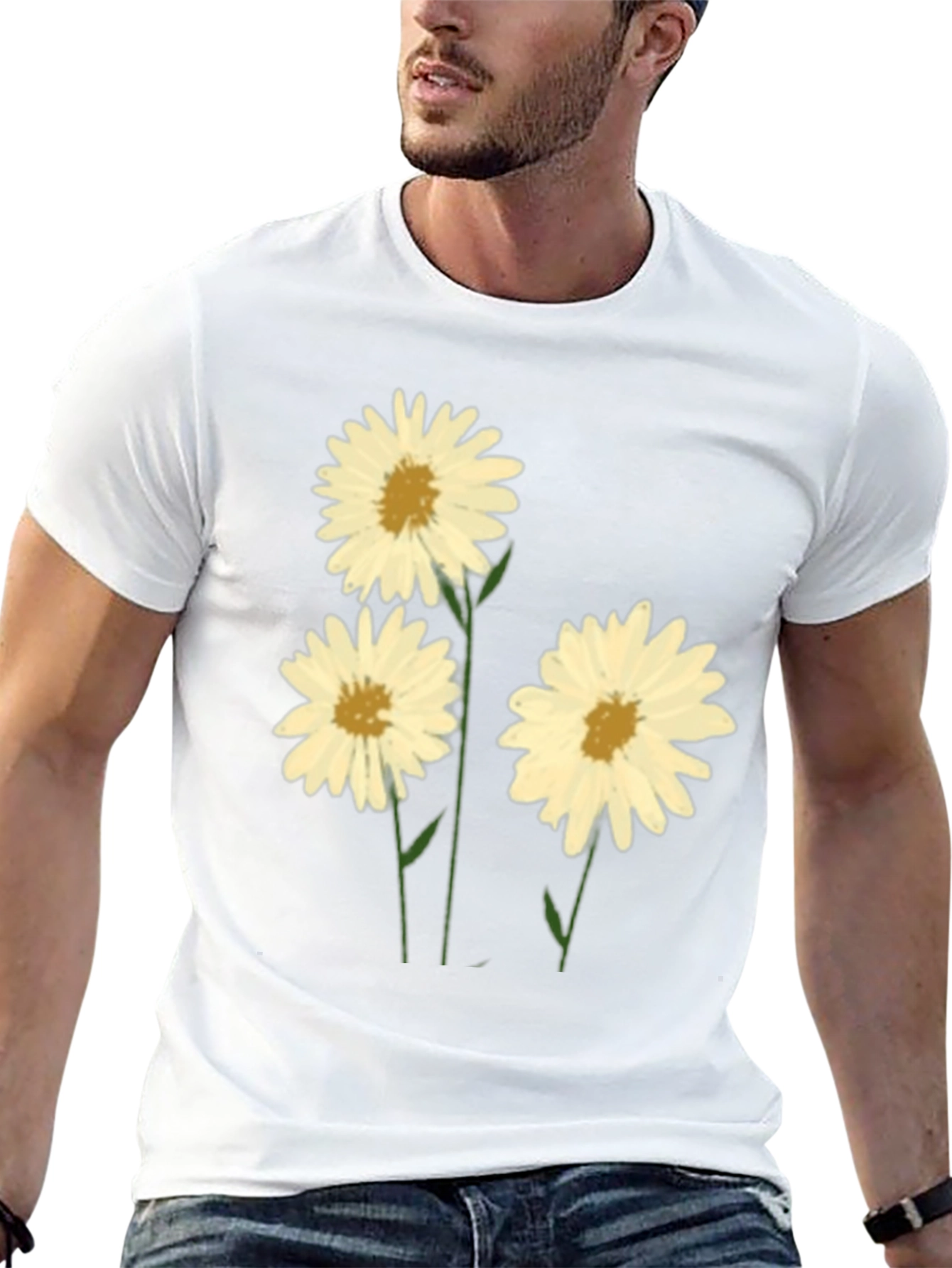 Daisy Graphic Print Tee