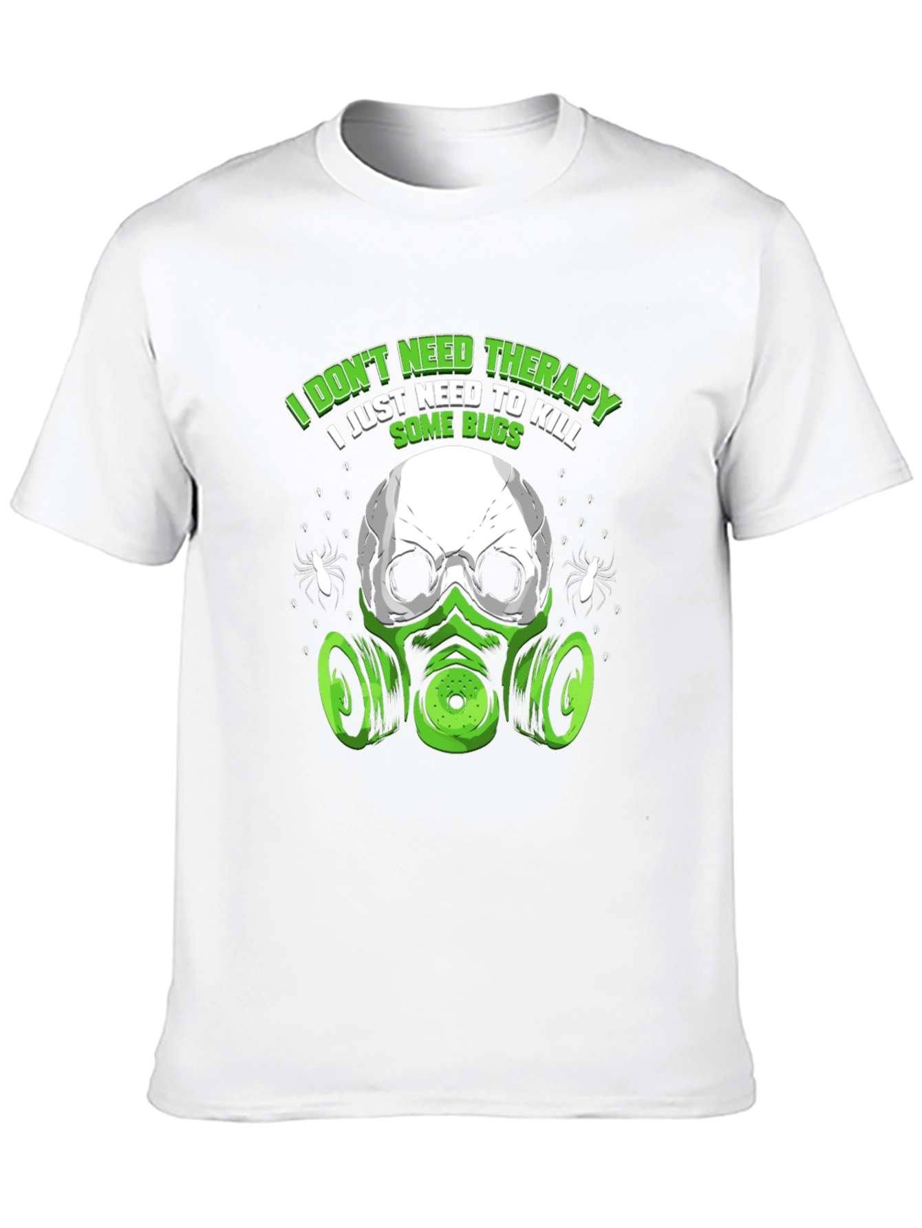 Bug Killer Skull T-Shirt - Funny Pest Control Tee