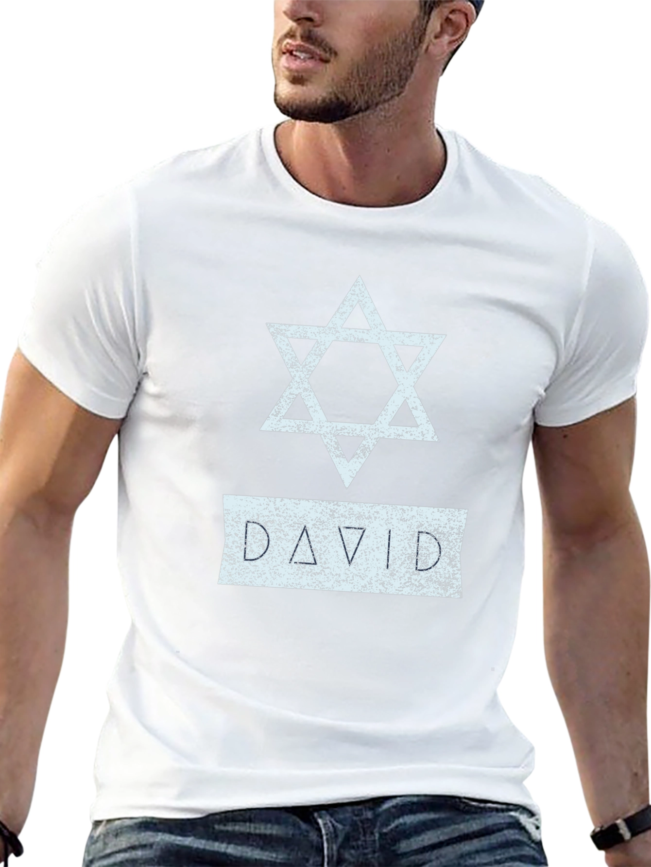 David Star Graphic T-Shirt - Classic Black Tee