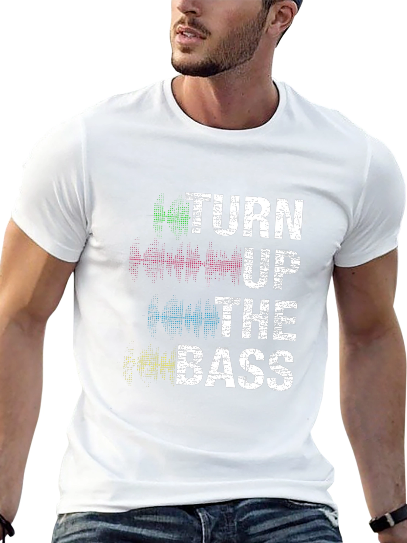 Turn Up the Bass Graphic T-Shirt