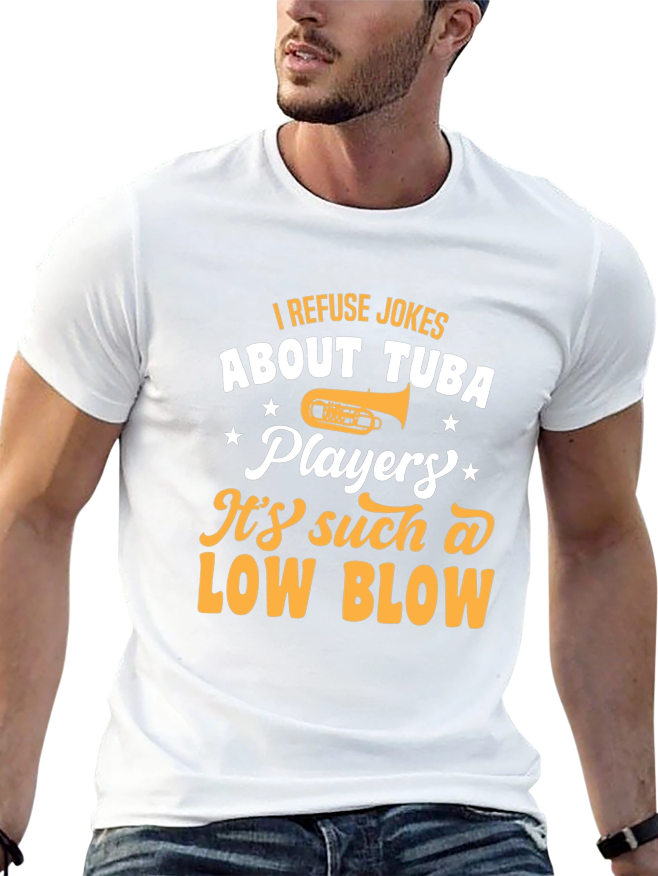 Tuba Player T-Shirt - Funny Musical Joke Tee