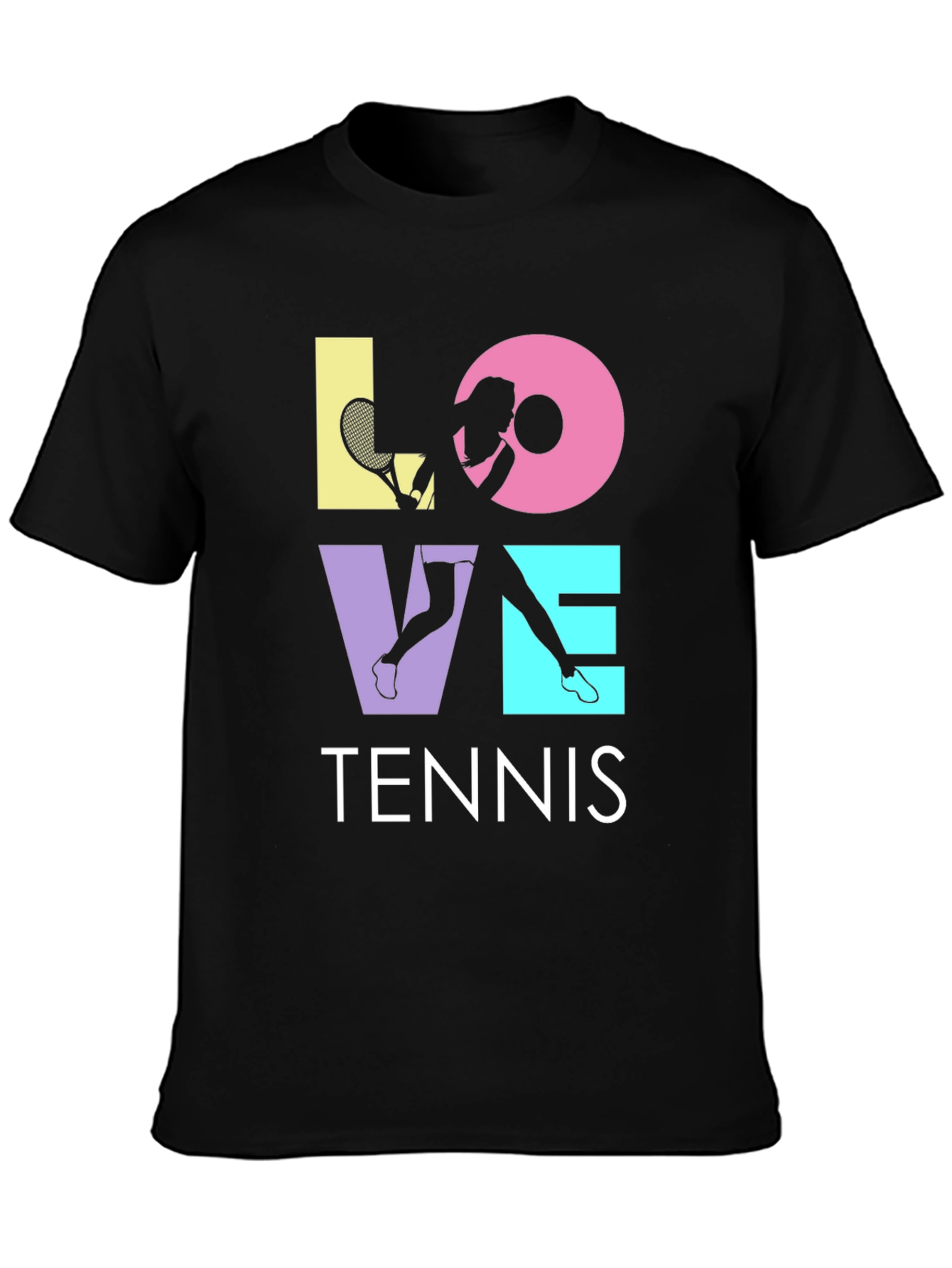 Love Tennis Graphic T-Shirt - Stylish & Comfortable