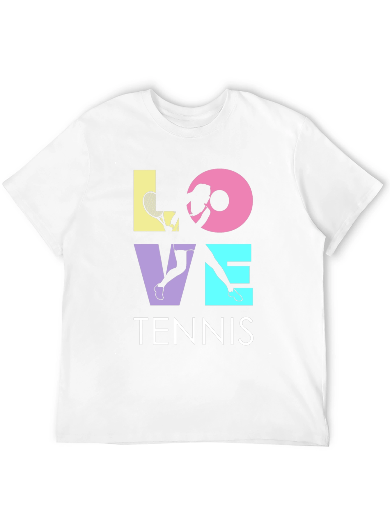 Love Tennis Graphic T-Shirt - Stylish & Comfortable