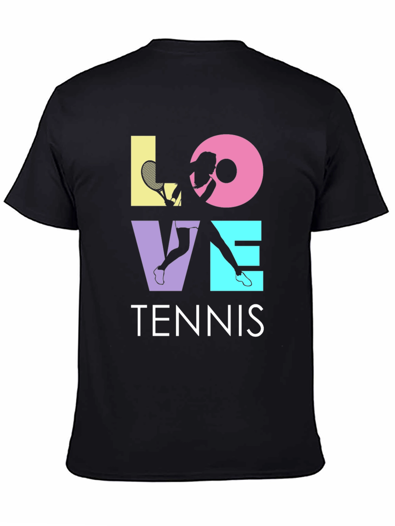 Love Tennis Graphic T-Shirt - Stylish & Comfortable