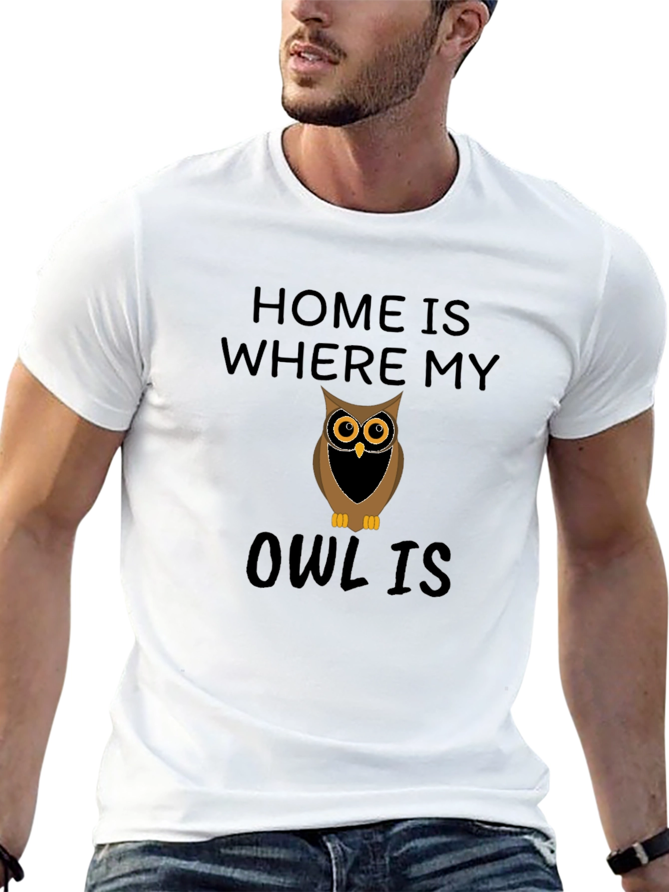 Home is Where My Owl Is T-Shirt