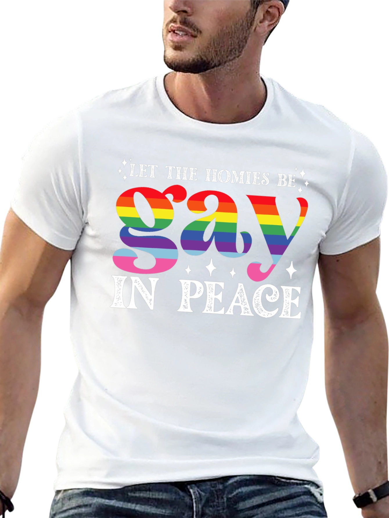 Let The Homies Be Gay In Peace T-Shirt