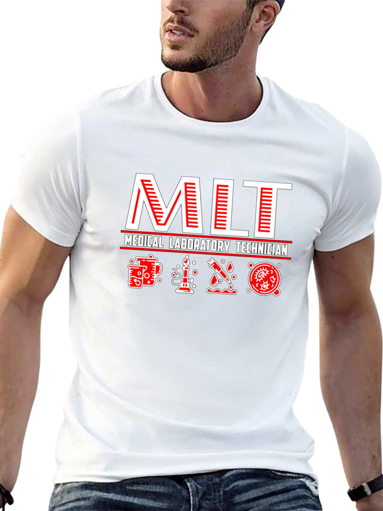 Medical Lab Technician T-Shirt - MLT Gift