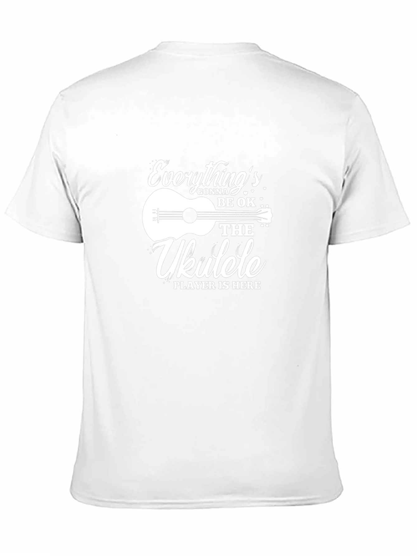 Ukulele Player Graphic T-Shirt