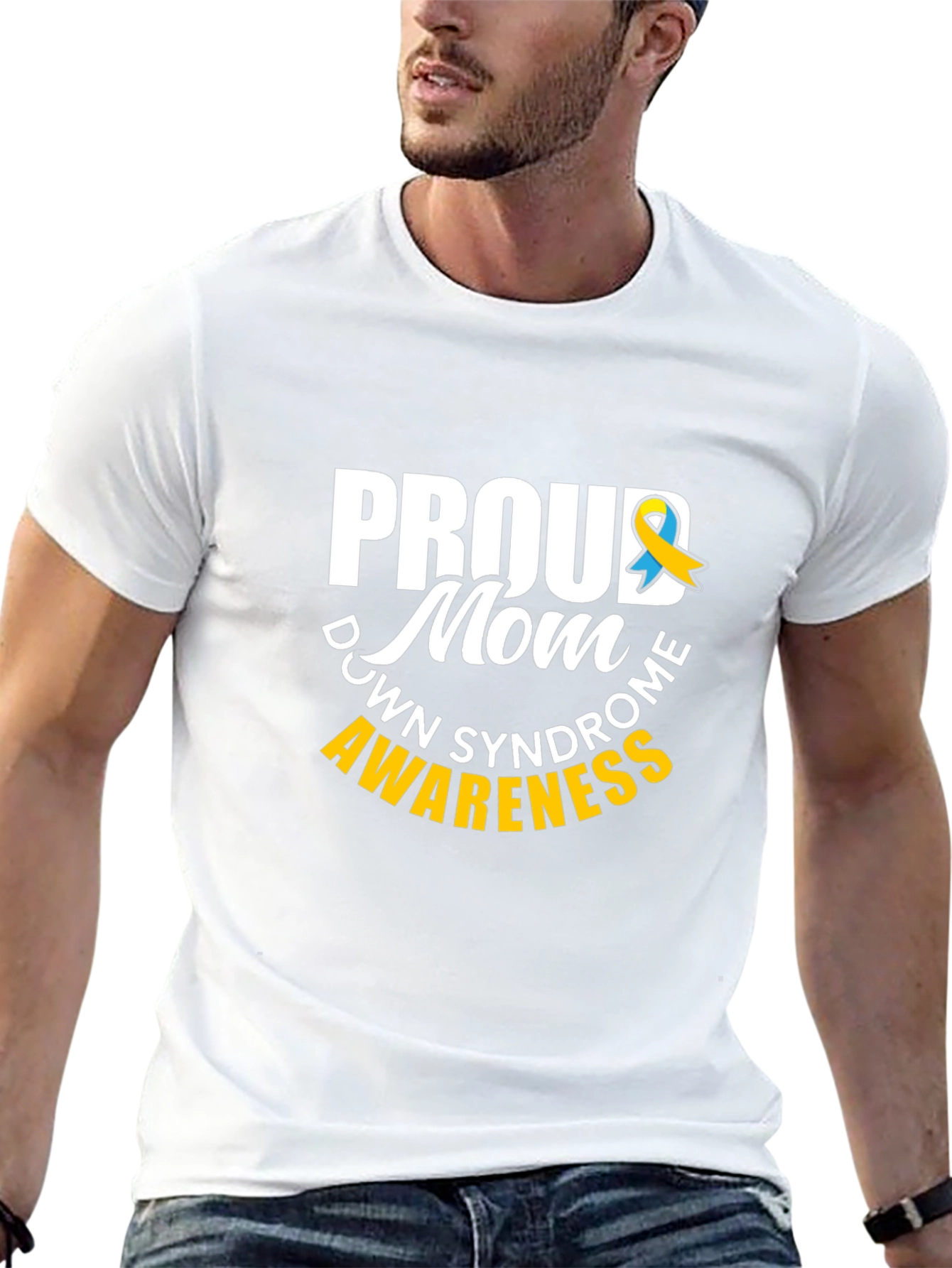Proud Mom Down Syndrome Awareness T-Shirt