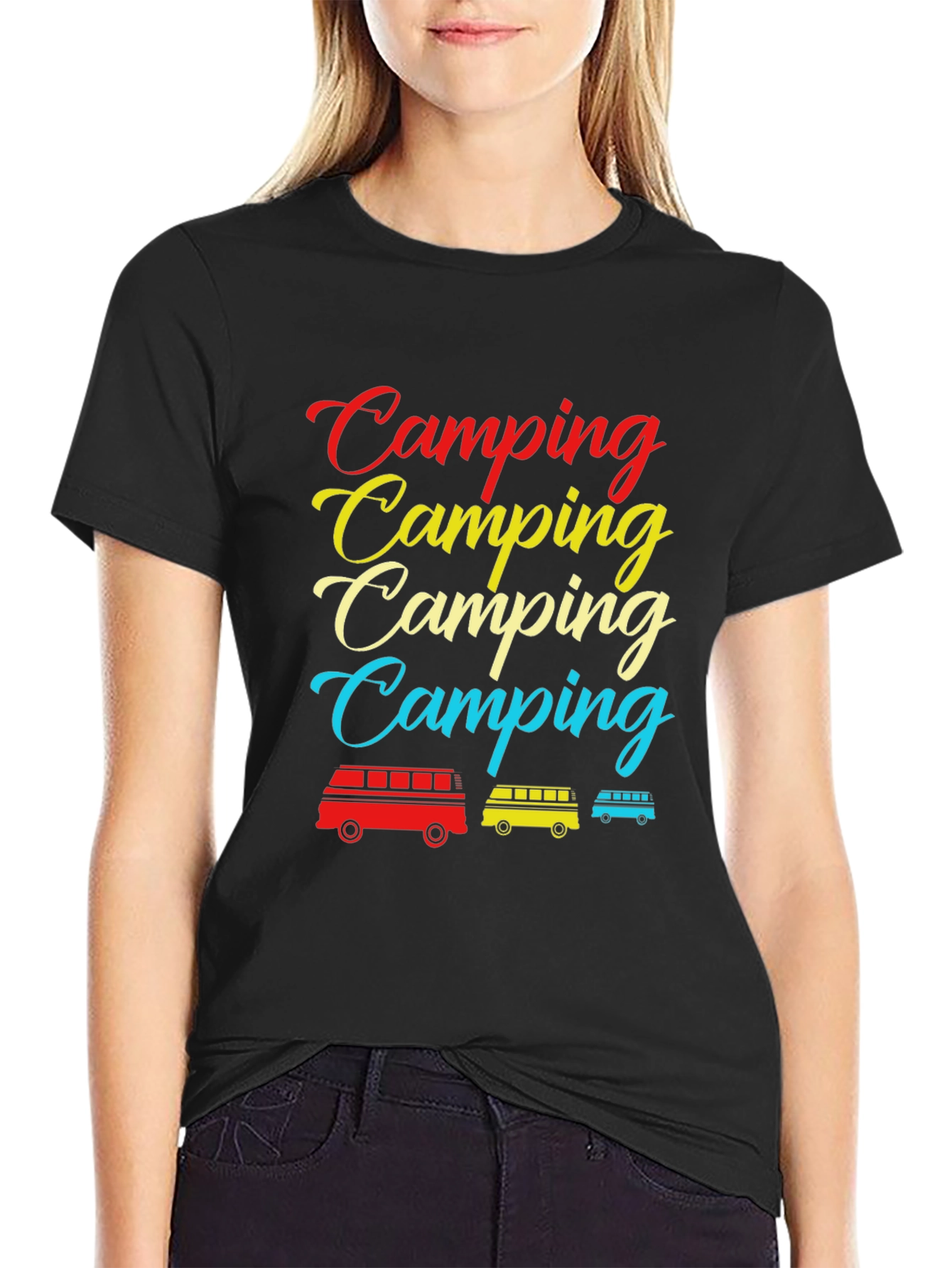 Camping Van Graphic T-Shirt