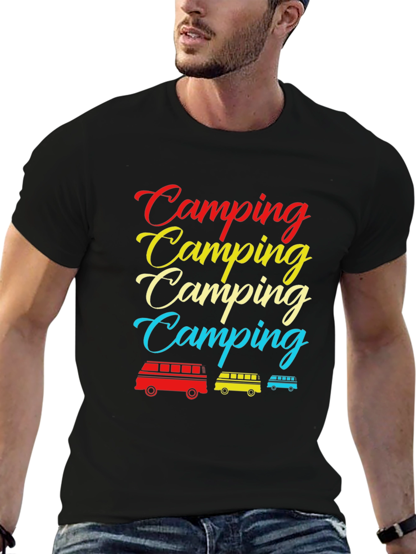 Camping Van Graphic T-Shirt