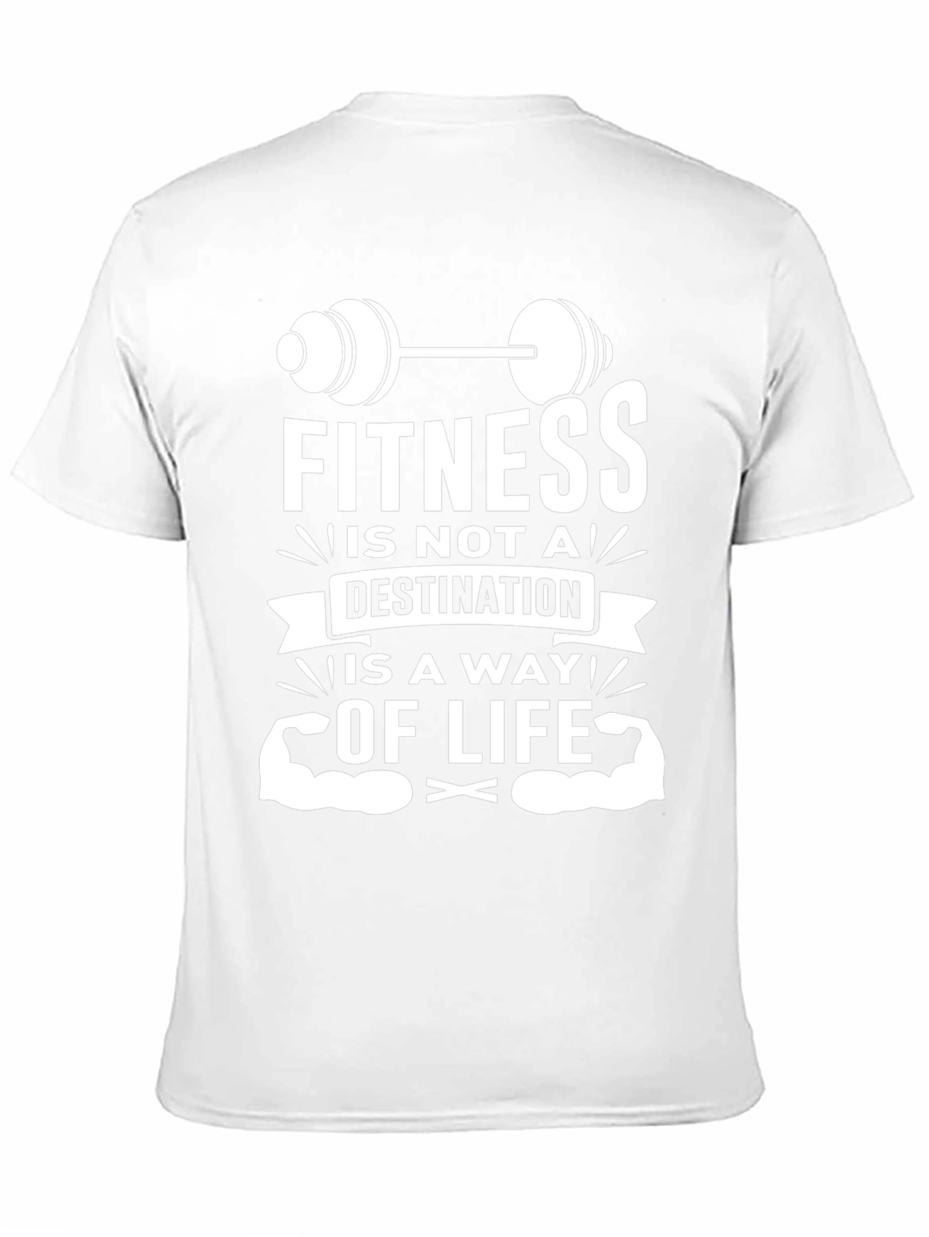 Fitness is a Way of Life Graphic T-Shirt