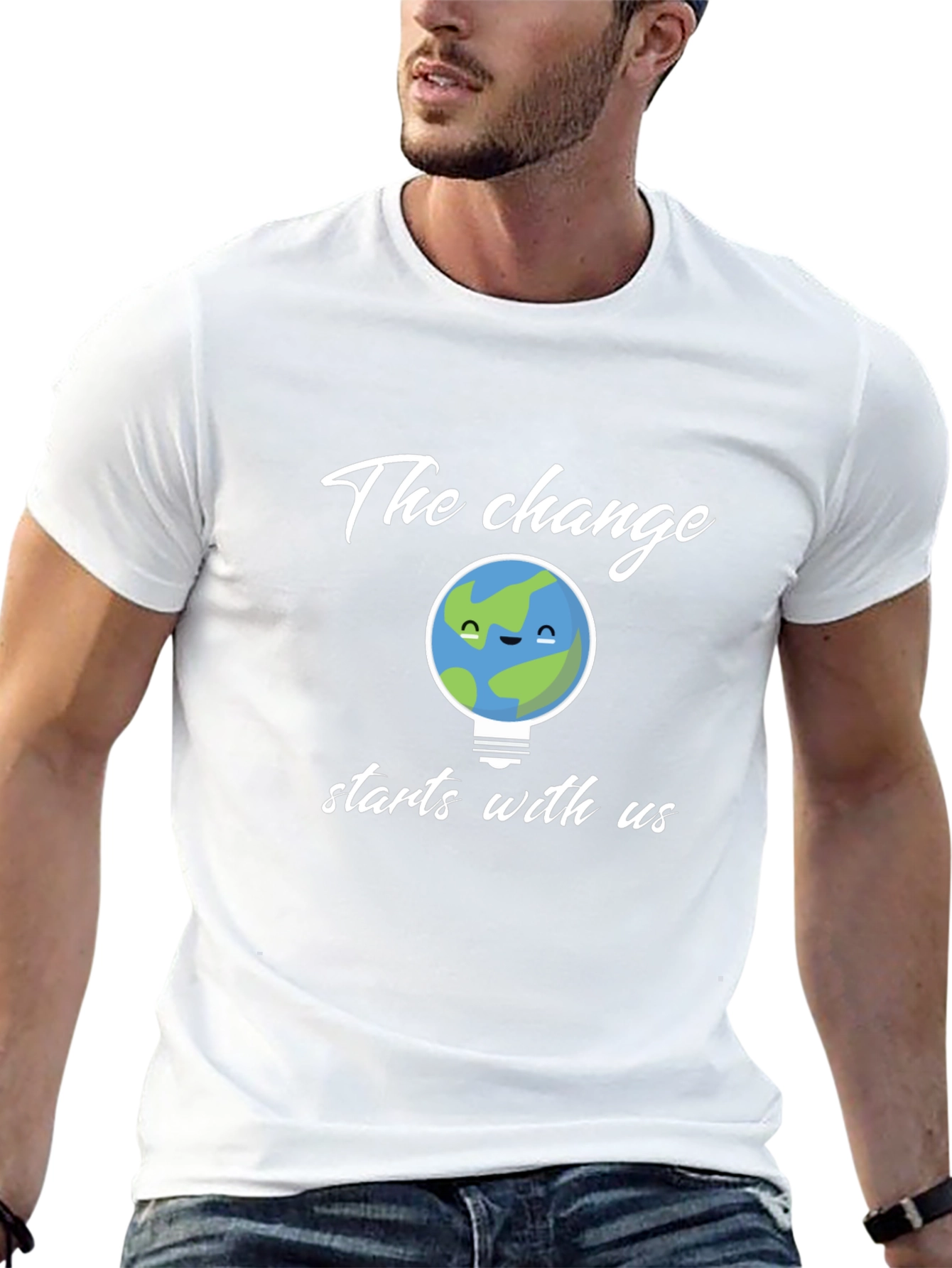 Earth Change T-Shirt: Starts With Us