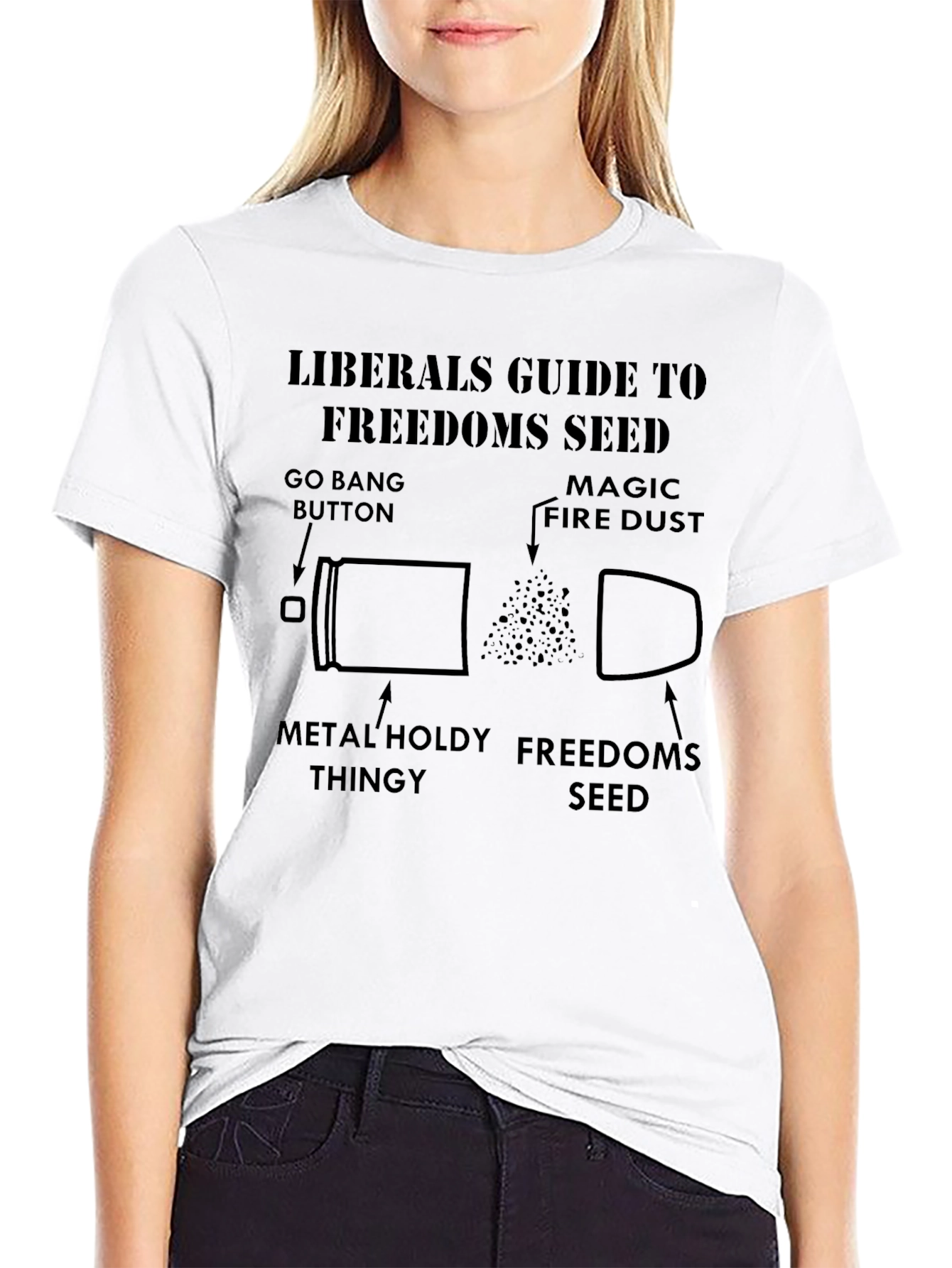 Liberals Guide to Freedom T-Shirt