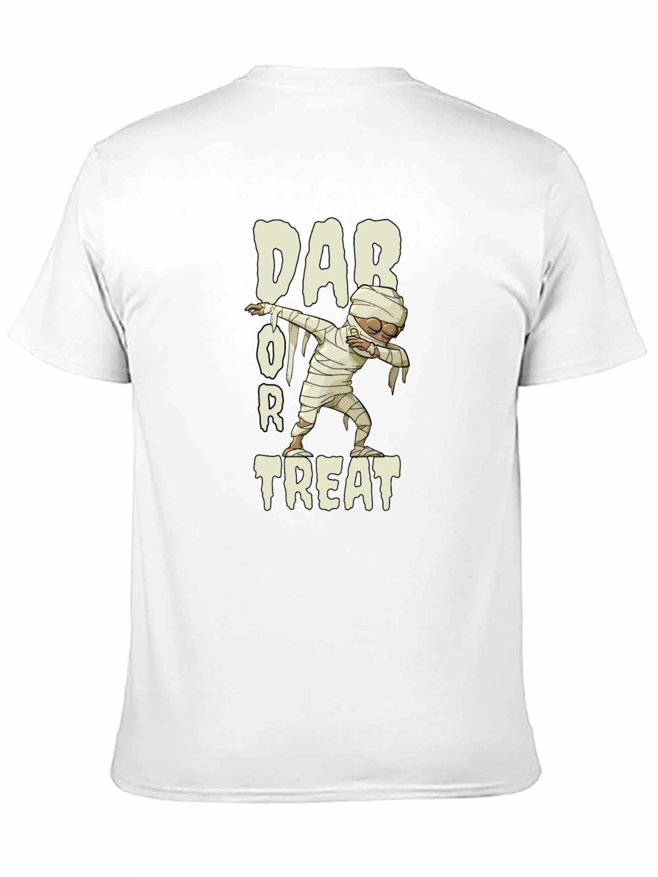 Dab or Treat Mummy T-Shirt - Halloween Fun