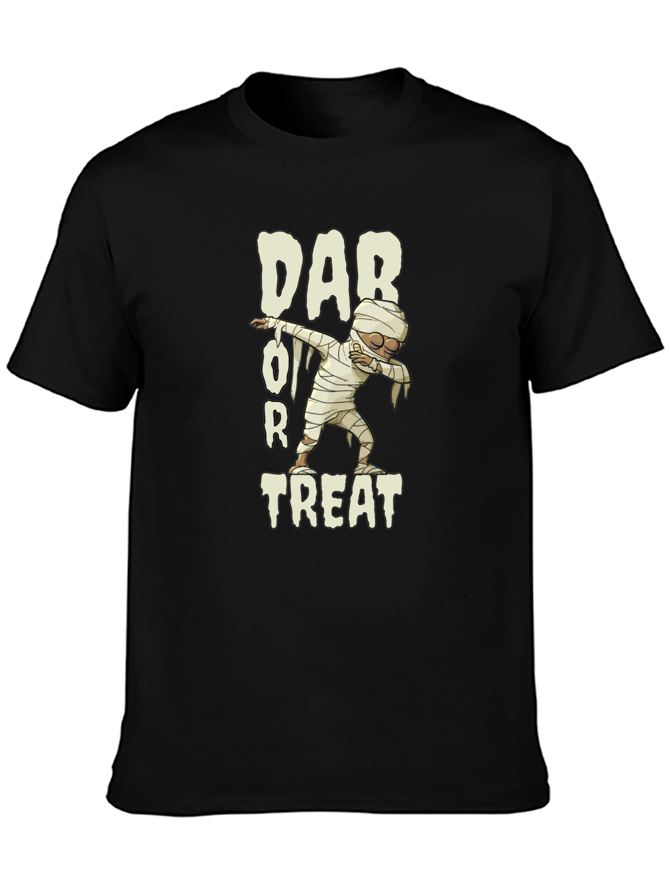 Dab or Treat Mummy T-Shirt - Halloween Fun