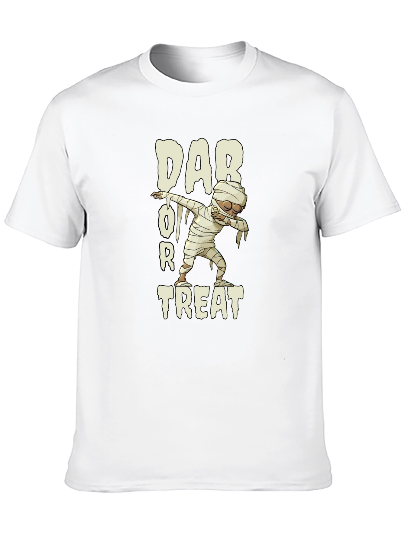 Dab or Treat Mummy T-Shirt - Halloween Fun