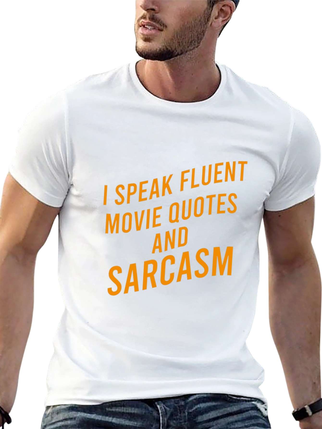 Funny Movie Quotes & Sarcasm Black T-Shirt