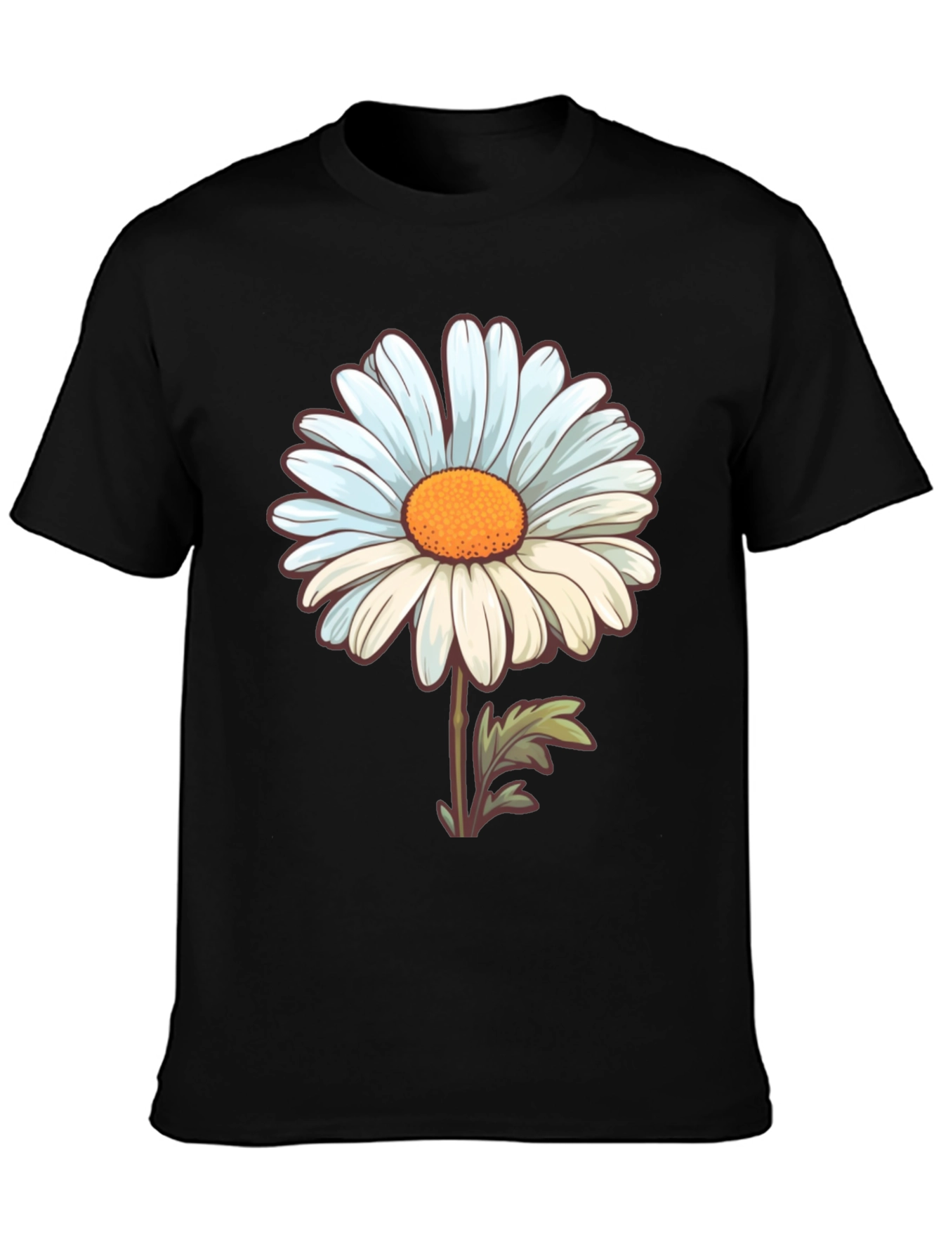 Daisy Flower Graphic T-Shirt